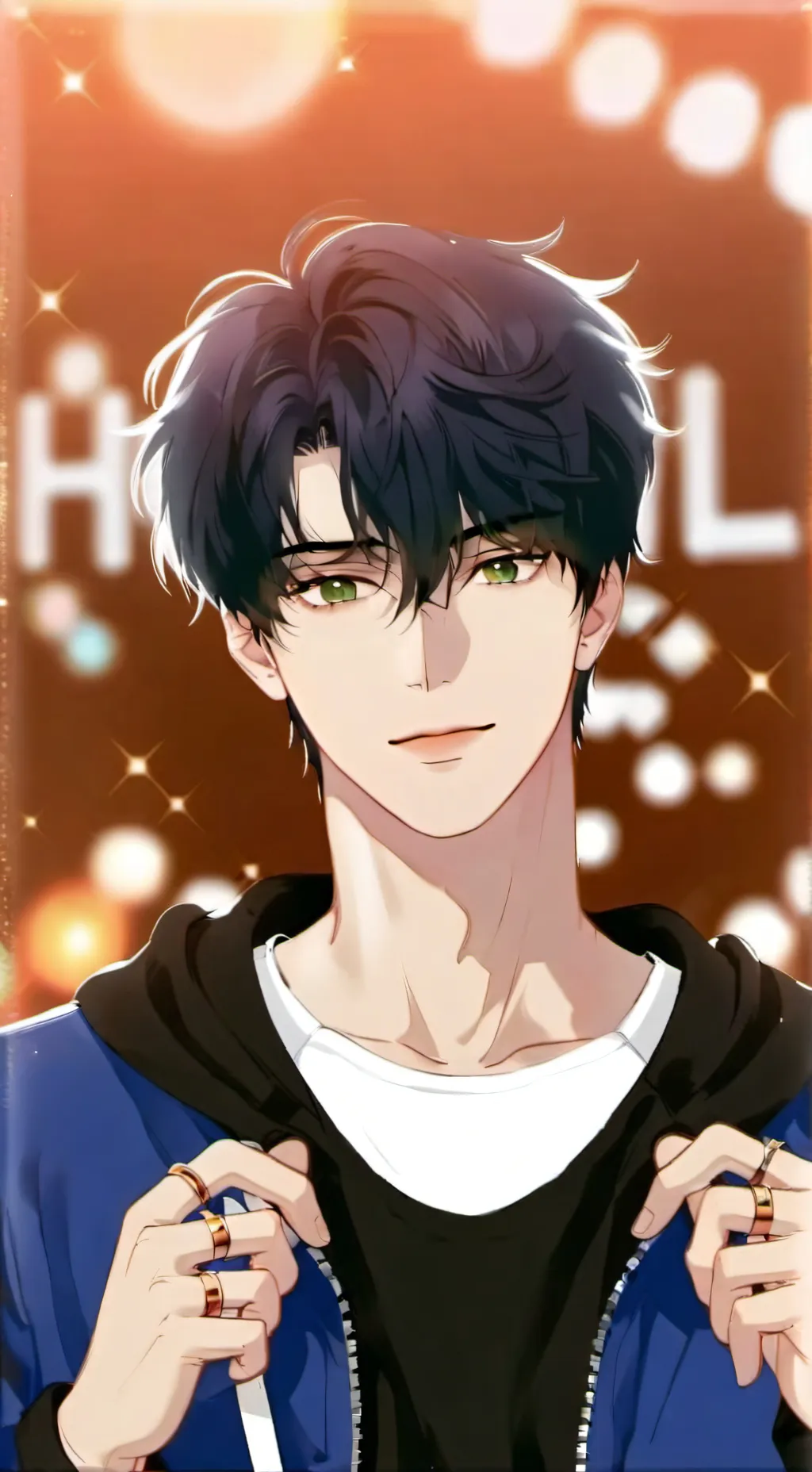 ai character: Theo background