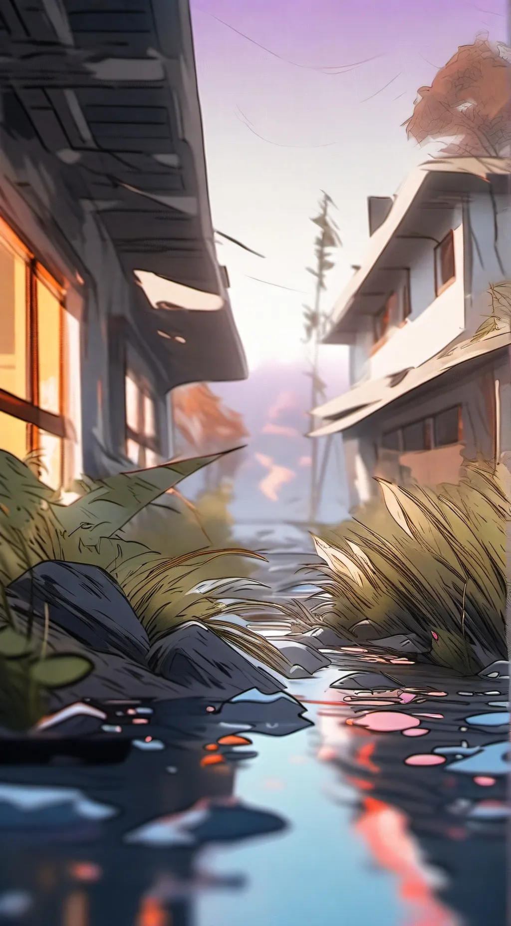 ai character: Drunk glisten background