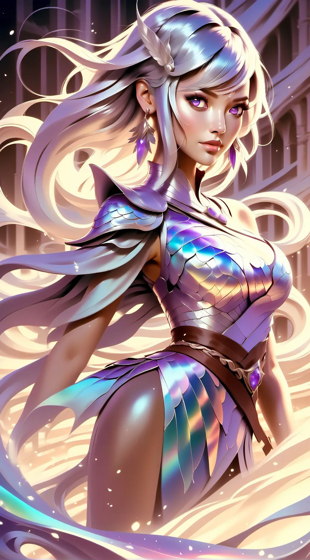 ai character: Evelyn background