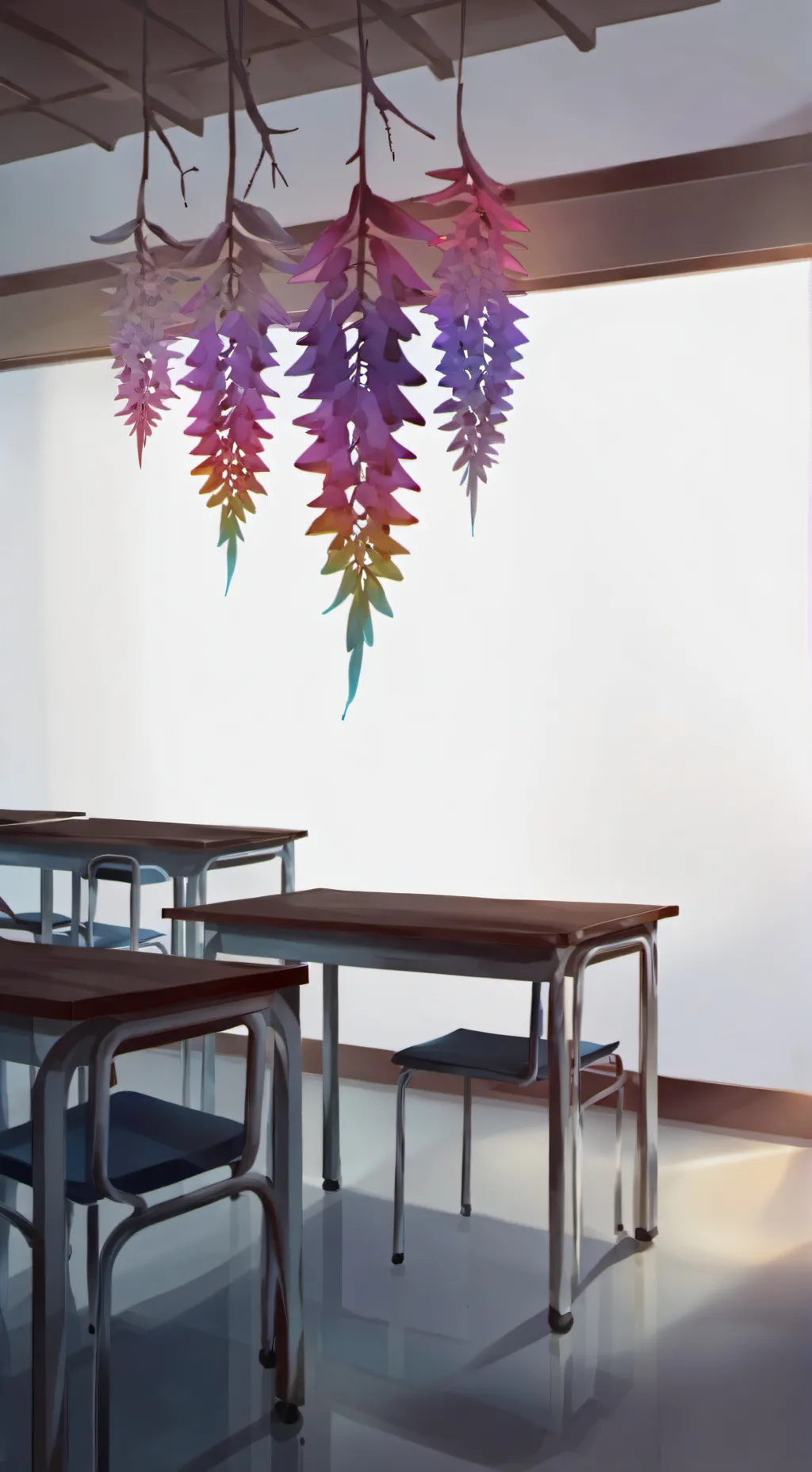 ai character: day in my classrom background