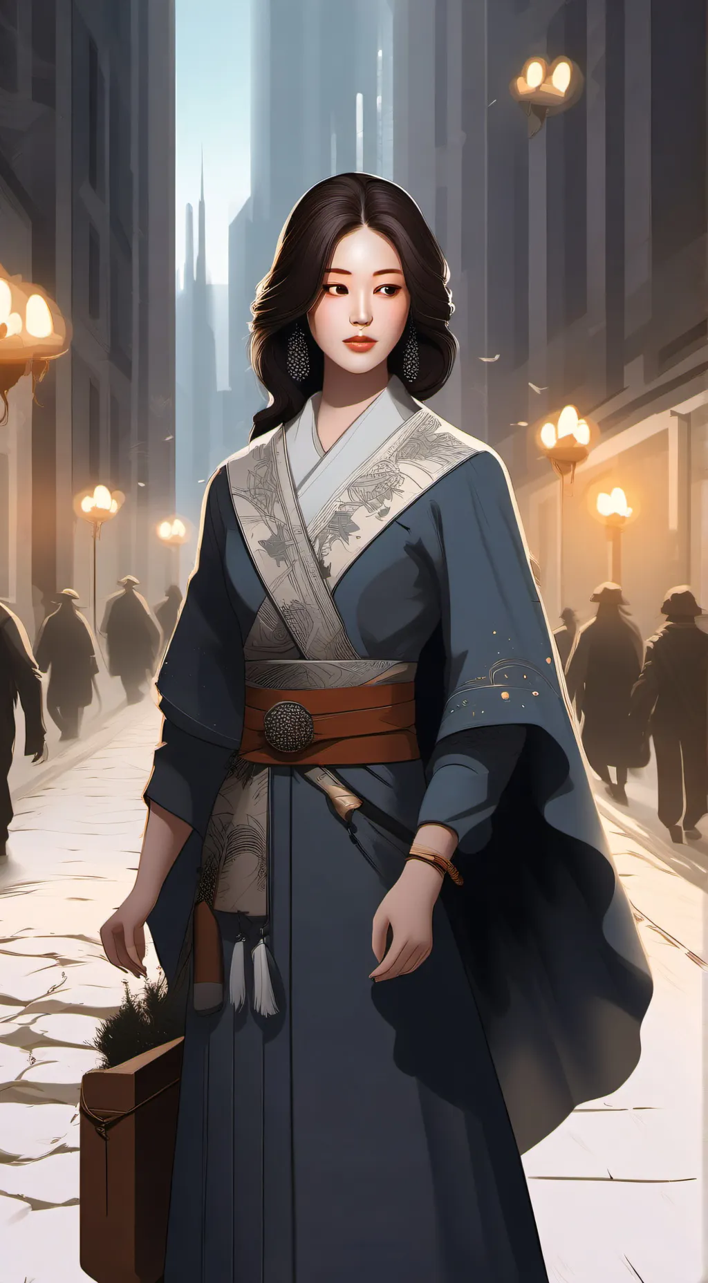 ai character: Варя и Аня background