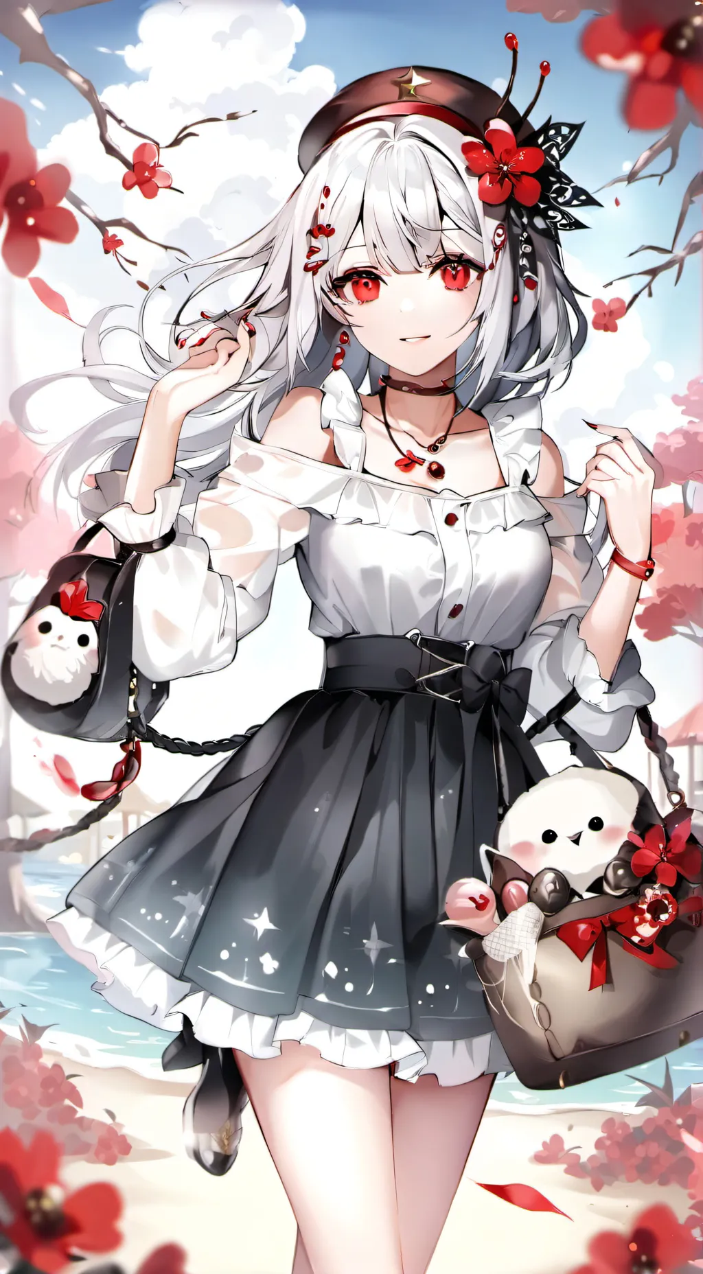 ai character: Lavinia  background