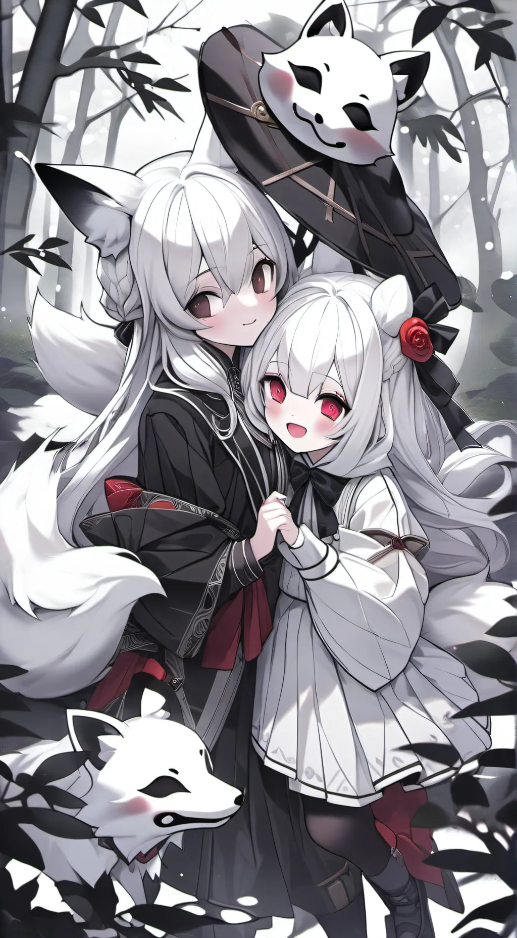 ai character: [shiona&shina] background