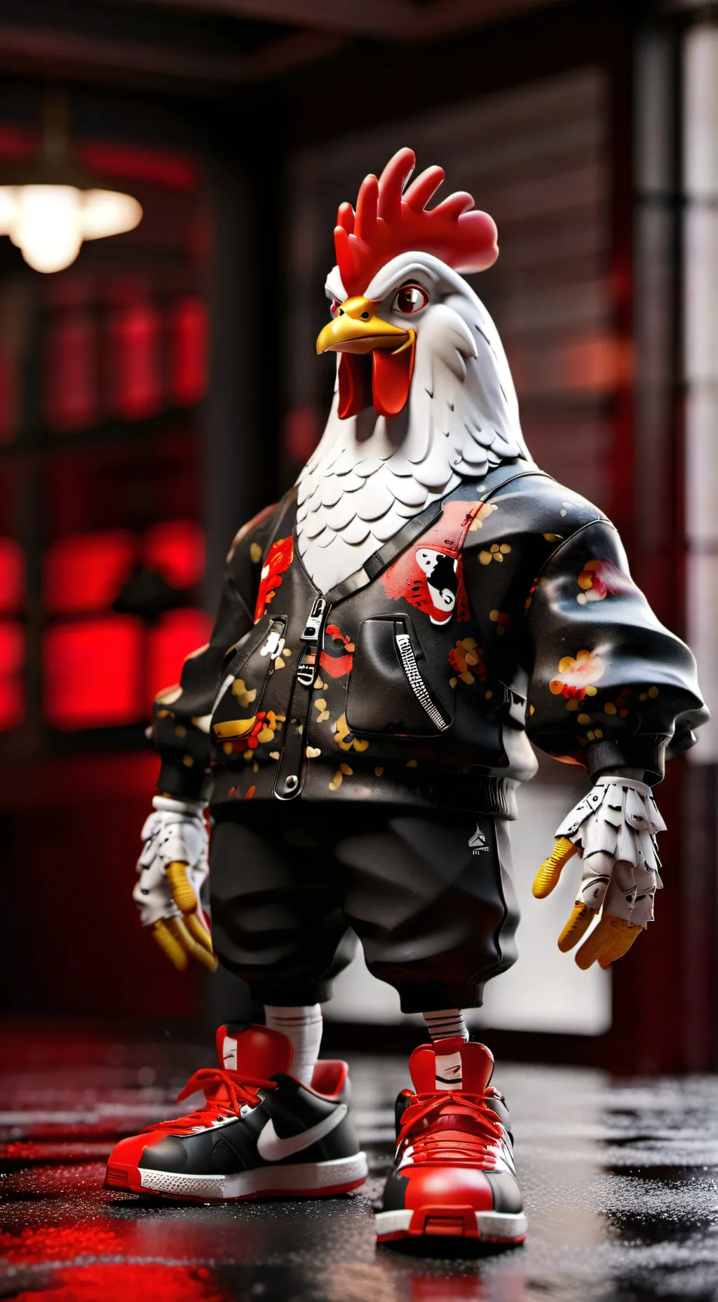 ai character: Cluck Knight background