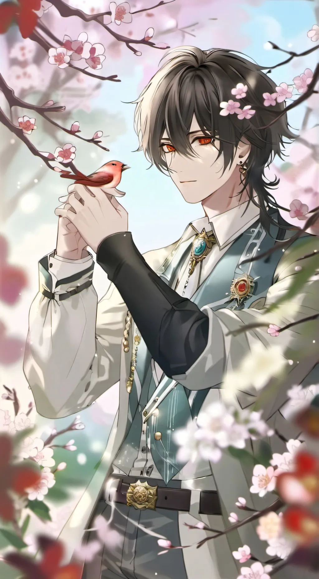 ai character: Heer Müller  background