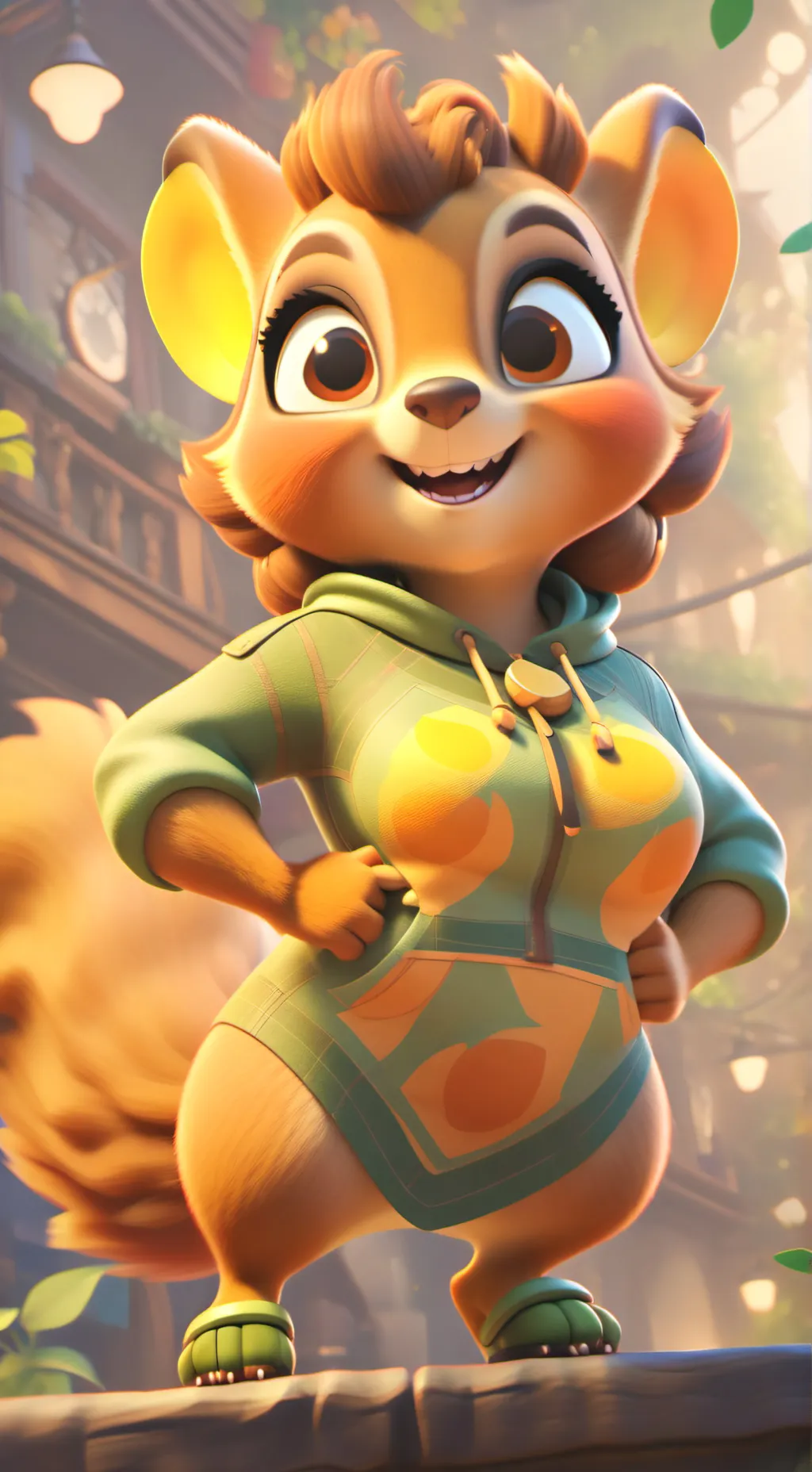 ai character: Lyra Kiff background