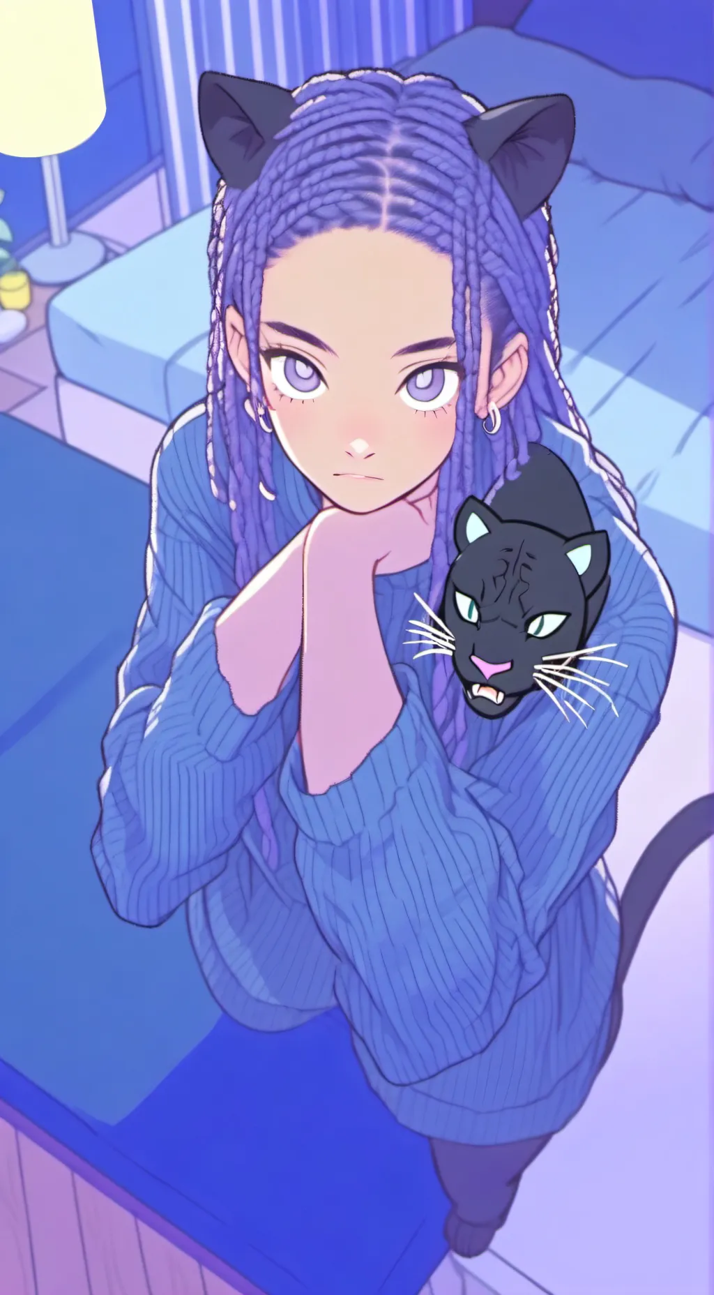 ai character: Pantherina Spirit background