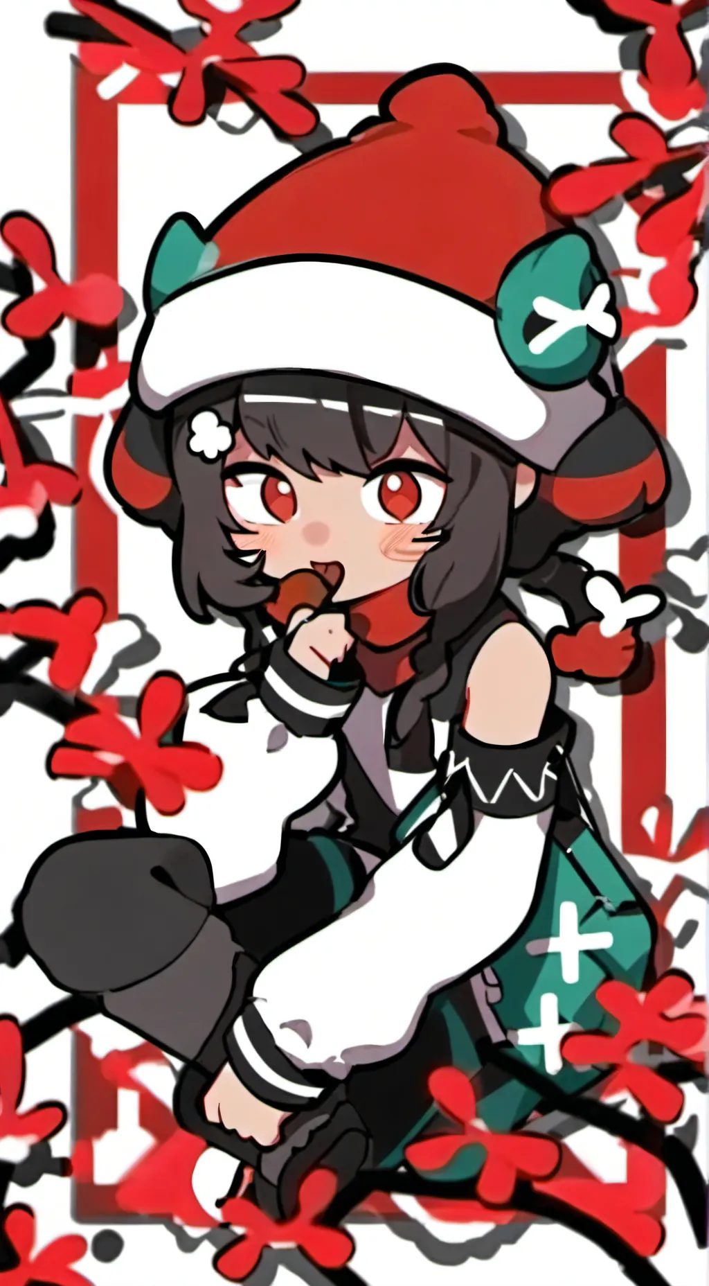 ai character: Santi 🎀 background