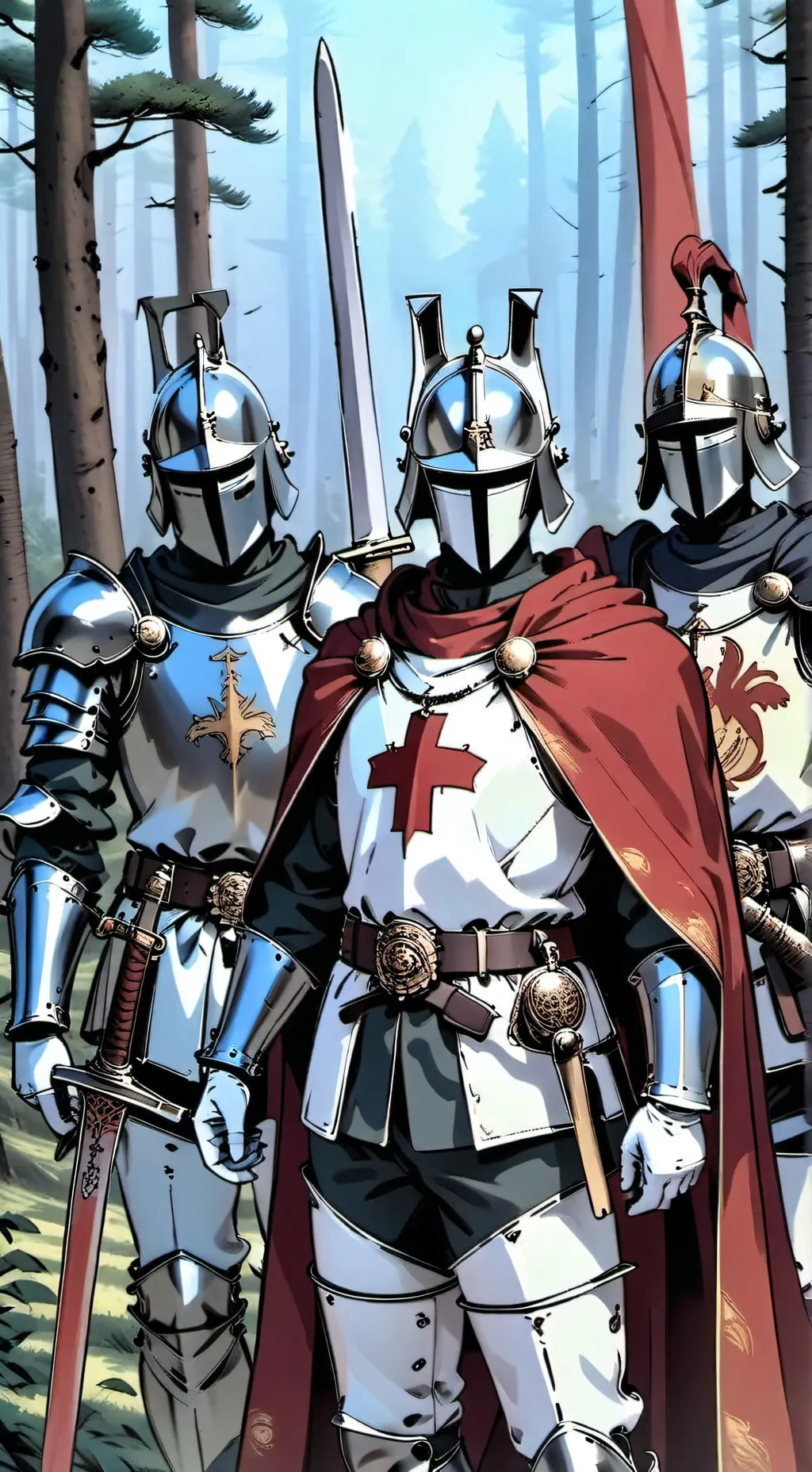 ai character: The Knights of Ni background