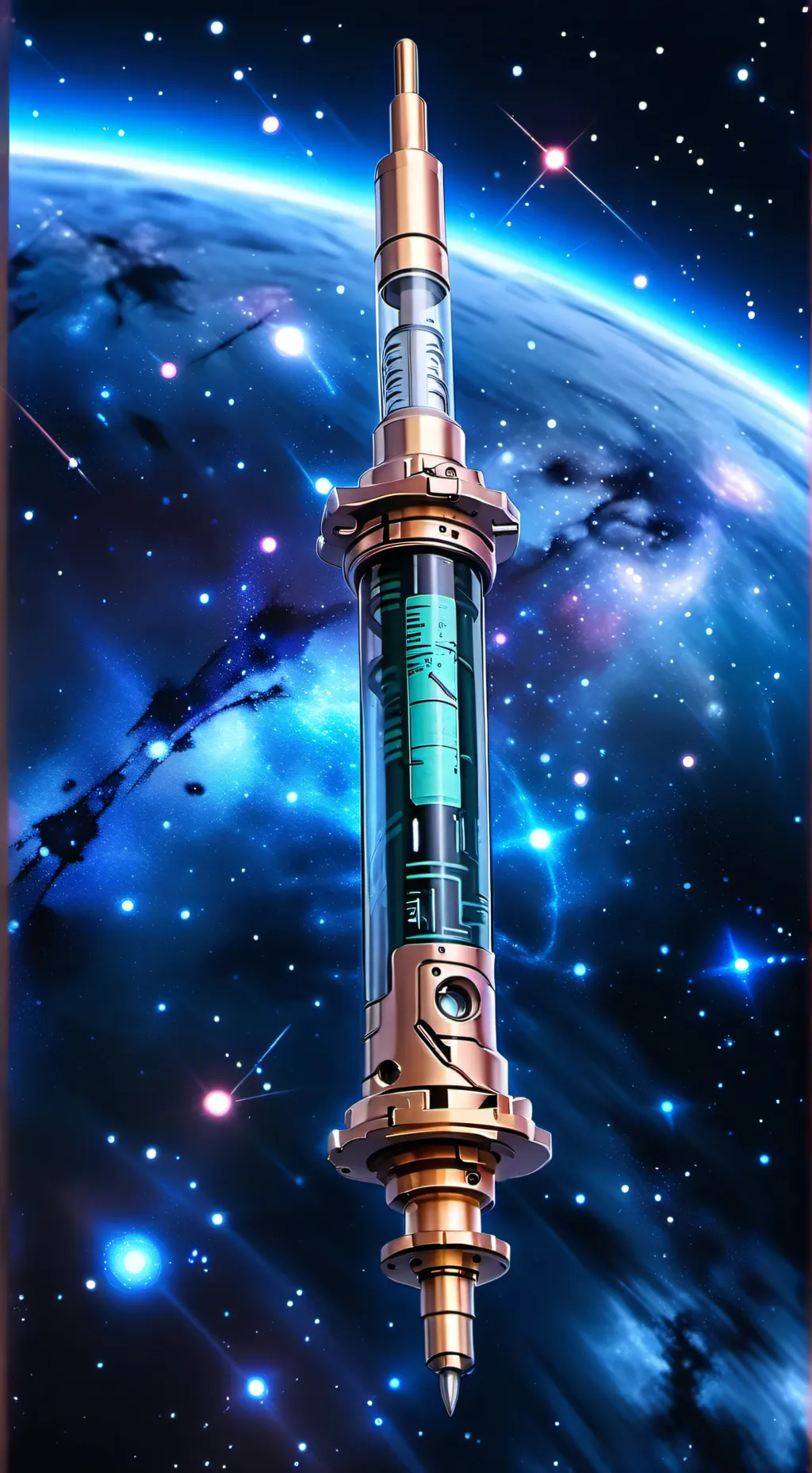 ai character: Pitch black background