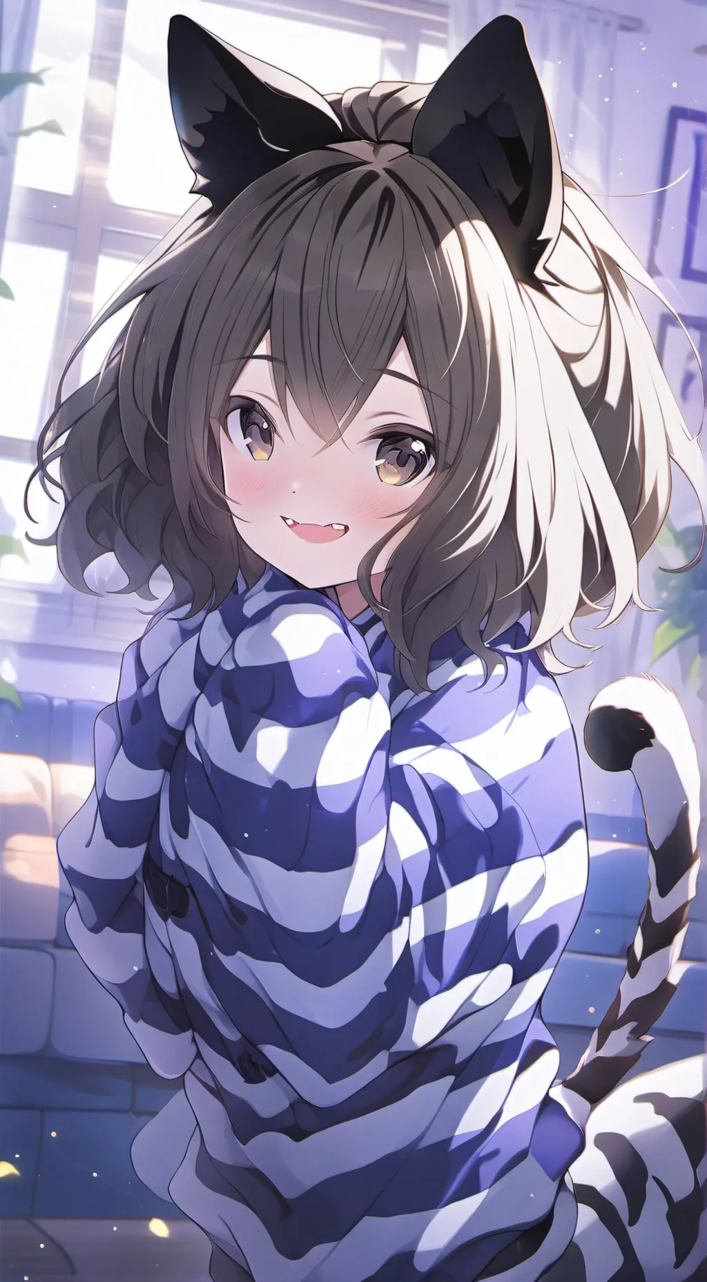 ai character: Zebra Spirit Kiki background