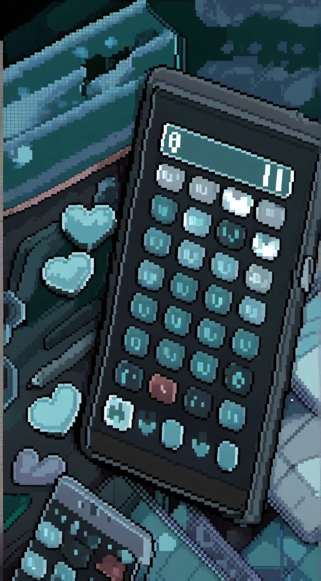 ai character: Love calculator? background