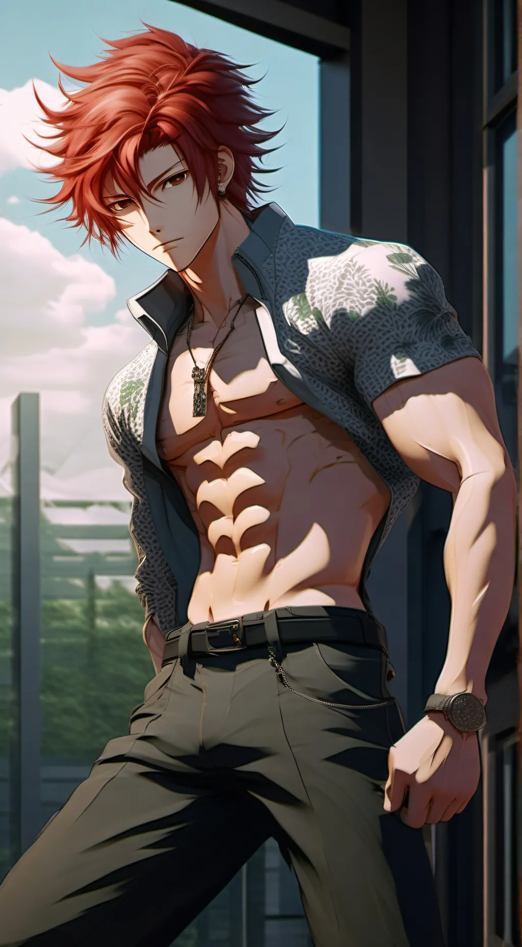 ai character: ★~Xavier~★ background