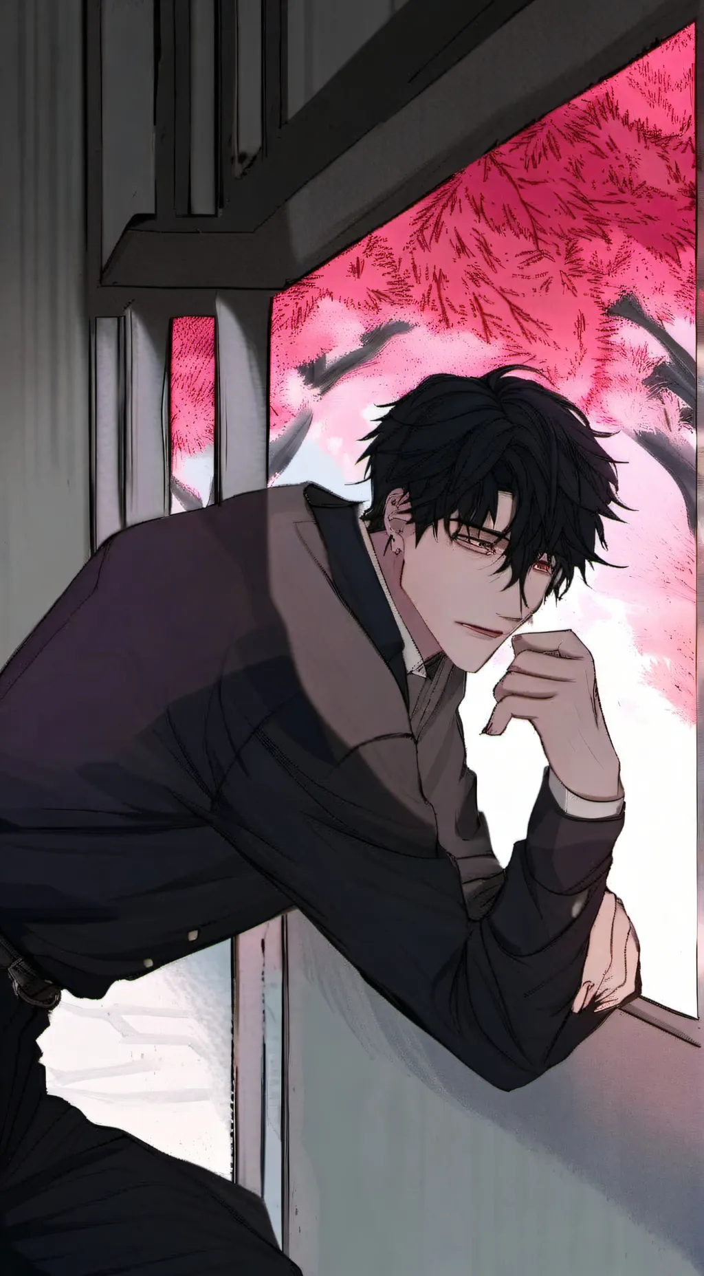 ai character: 🤩😼James😼🤩 background