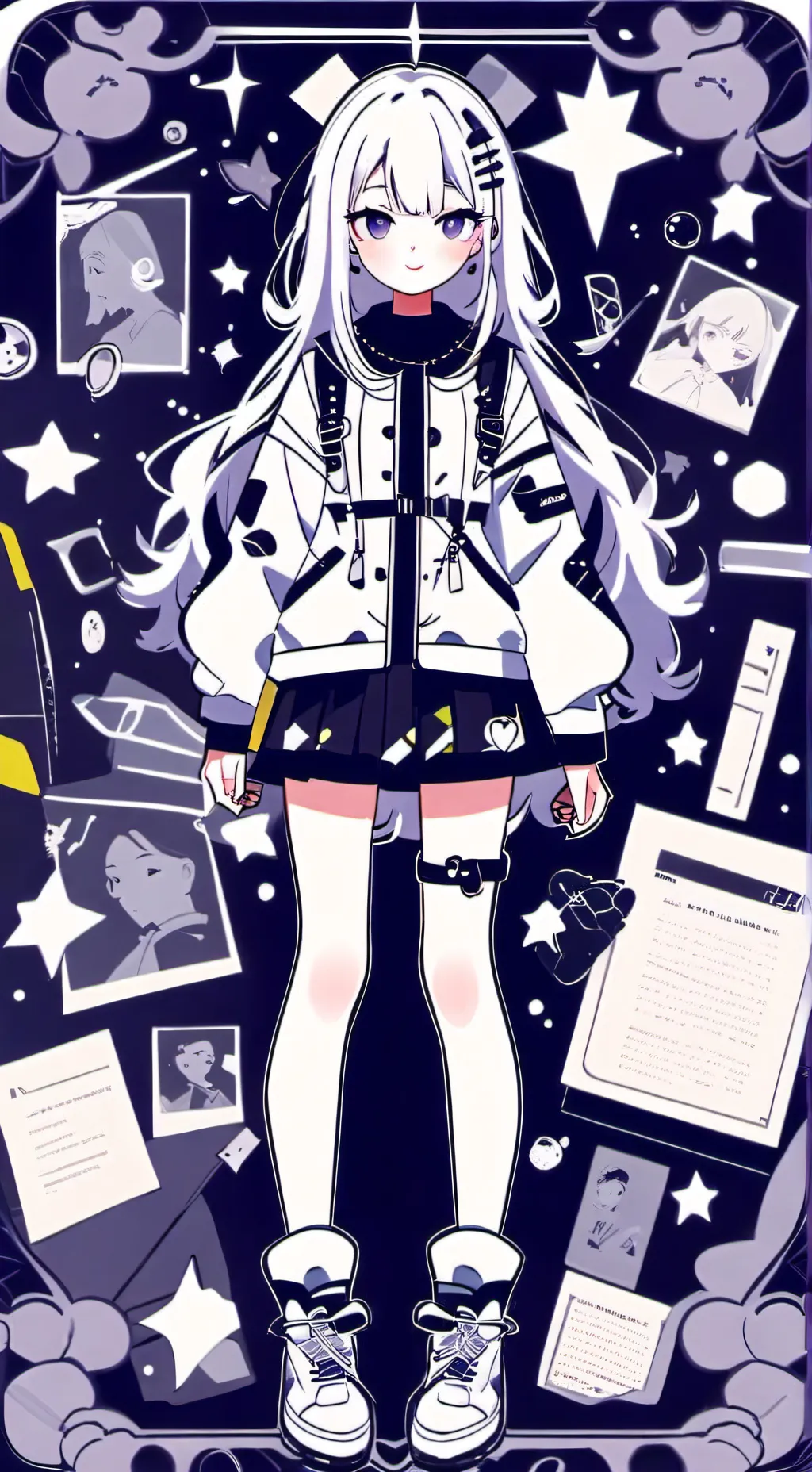 ai character: Sianna.  background