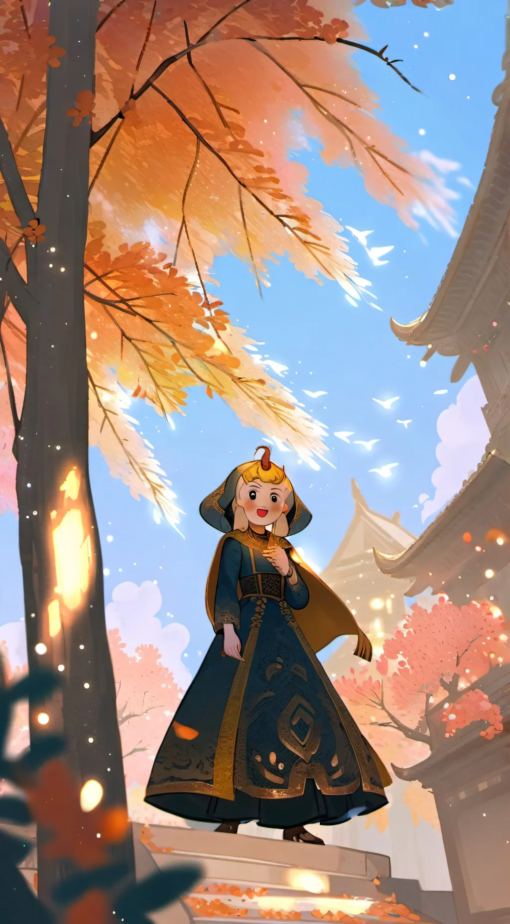 ai character: Sprunki Piyarmixed background