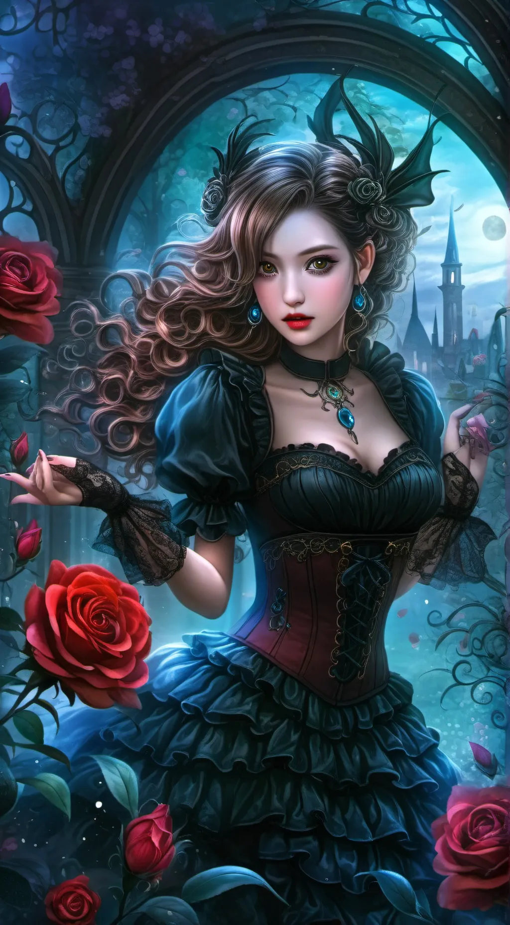 ai character: Princess Olivia  background