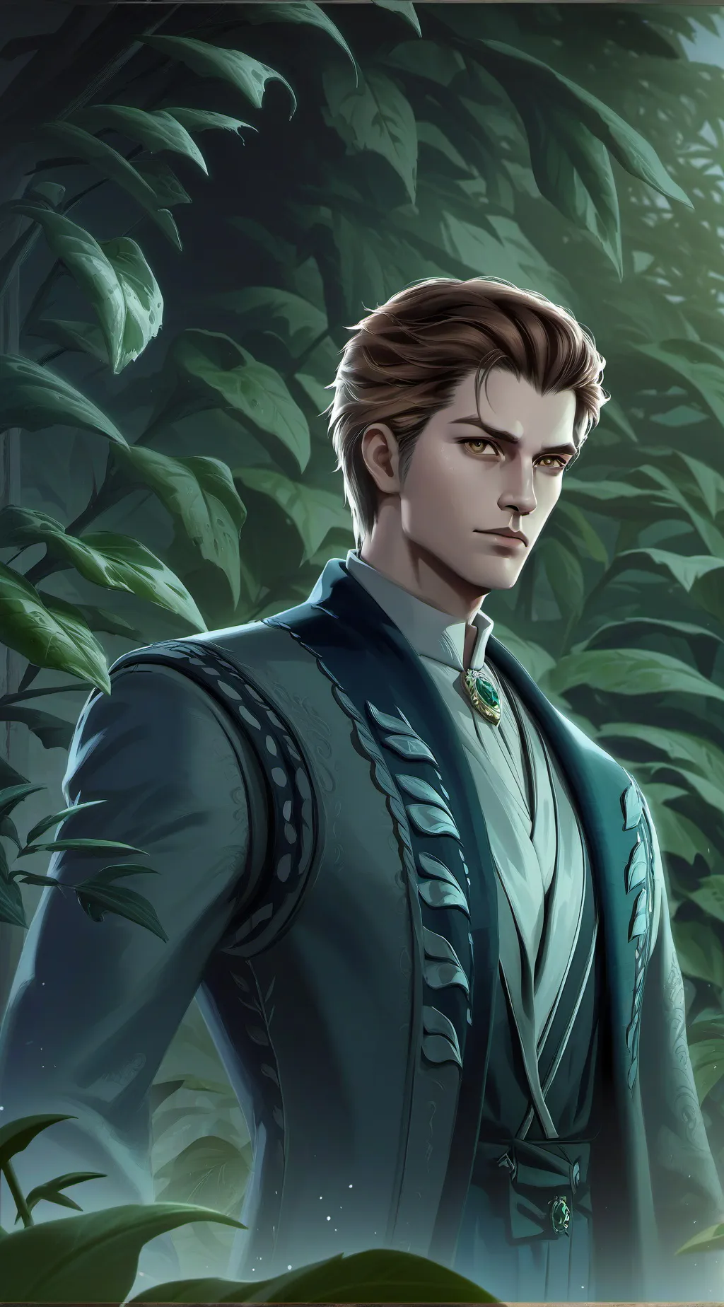 ai character: Capelli Marroni background