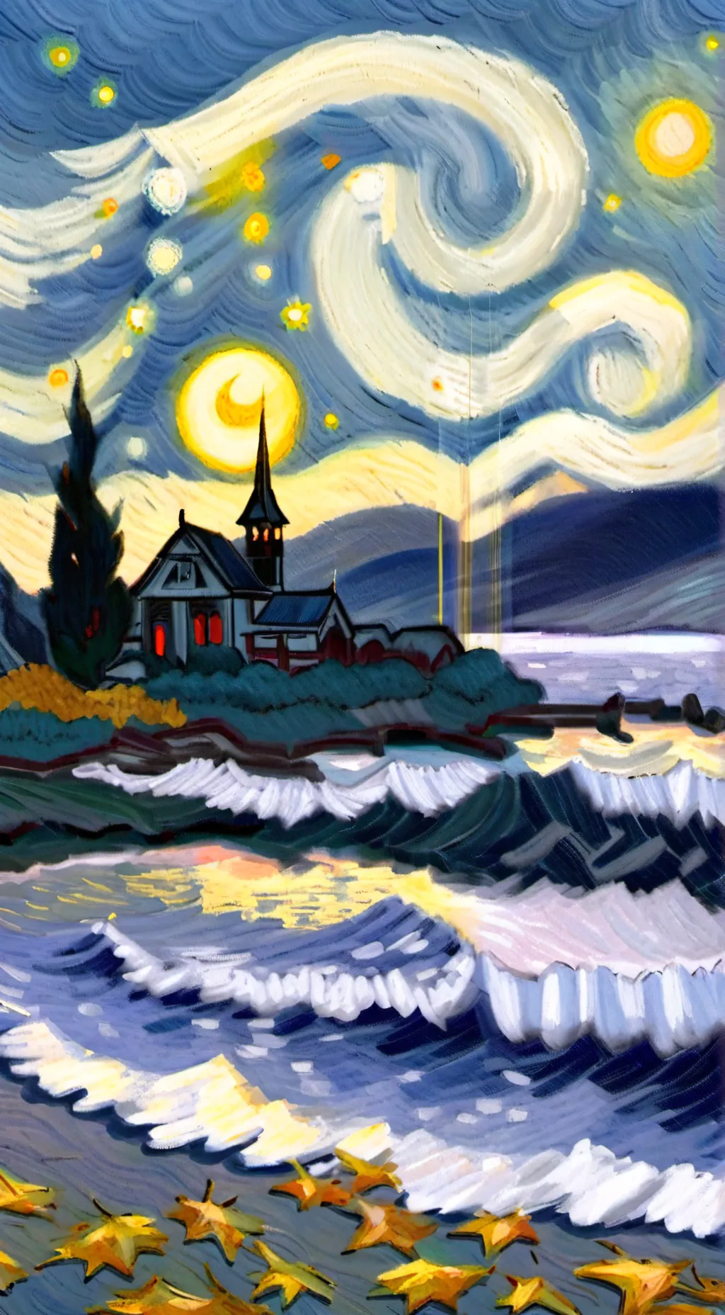 ai character: Cosmo x Sprout background