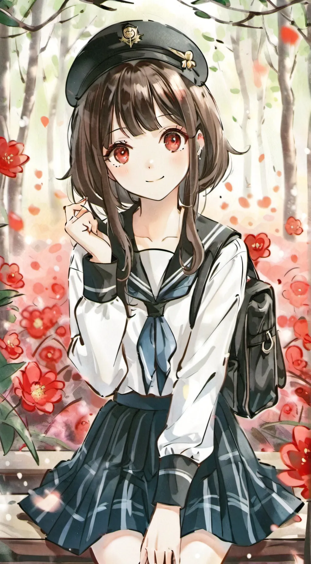 ai character: emily background