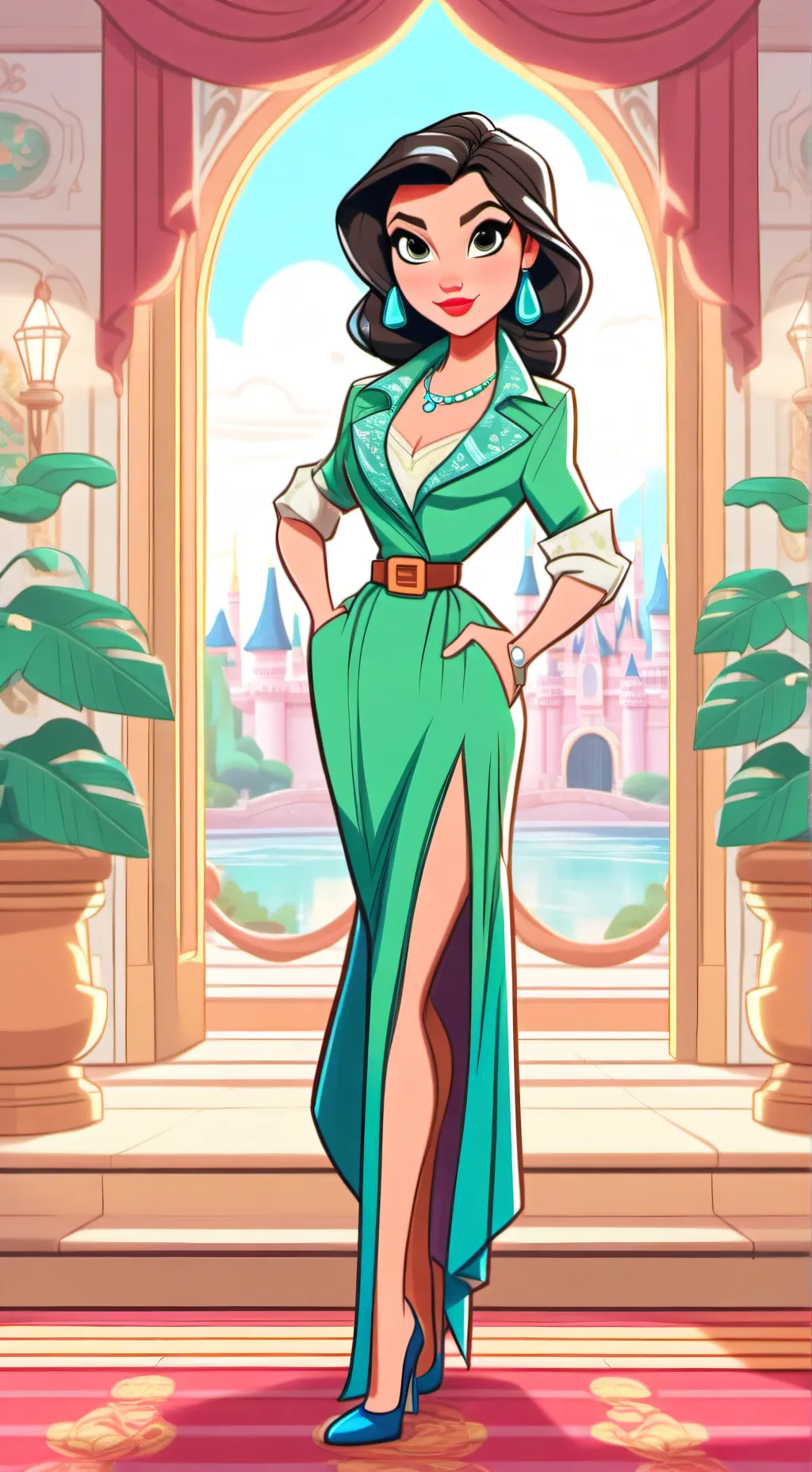 ai character: Ava background