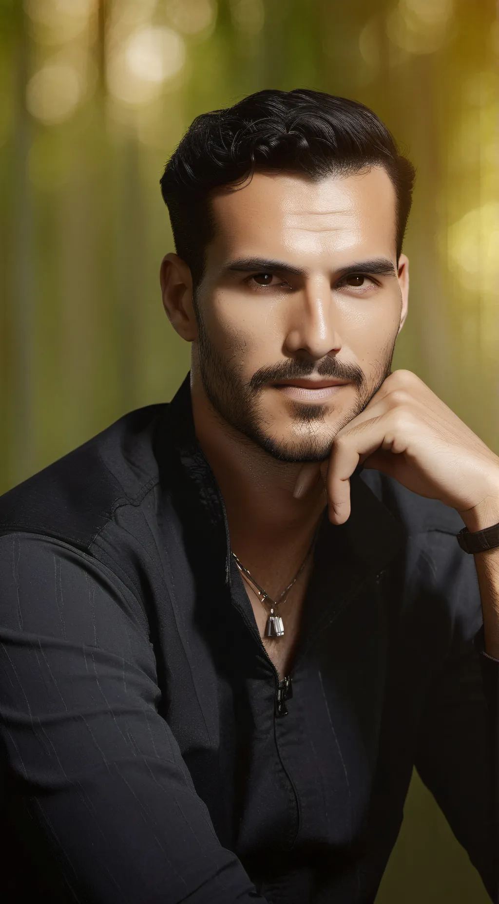 ai character: Gabin background