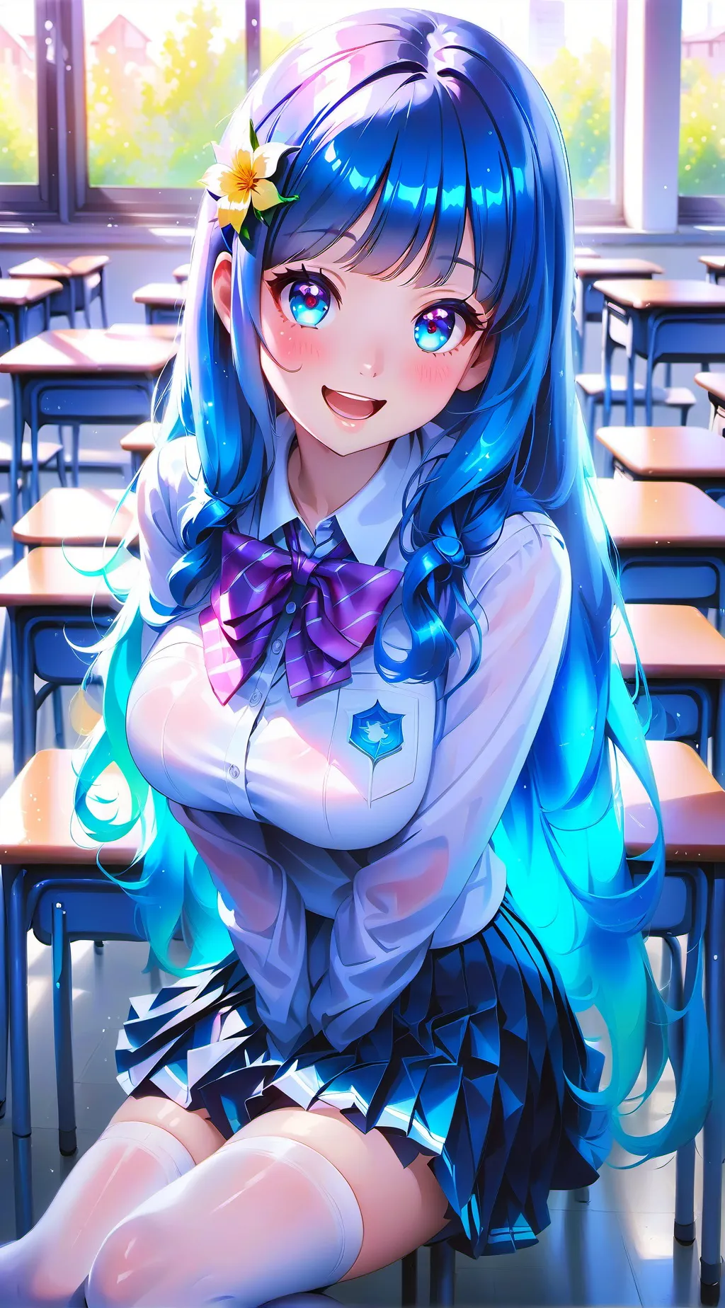 ai character: | 🌊 | Mar background