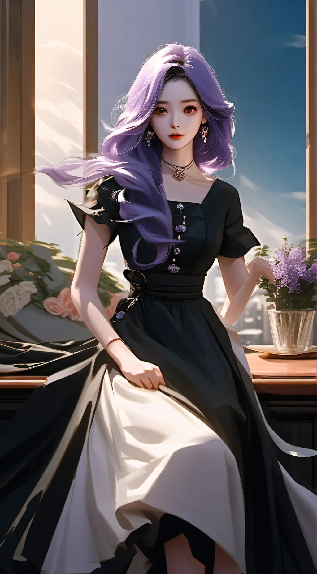 ai character: Emie background