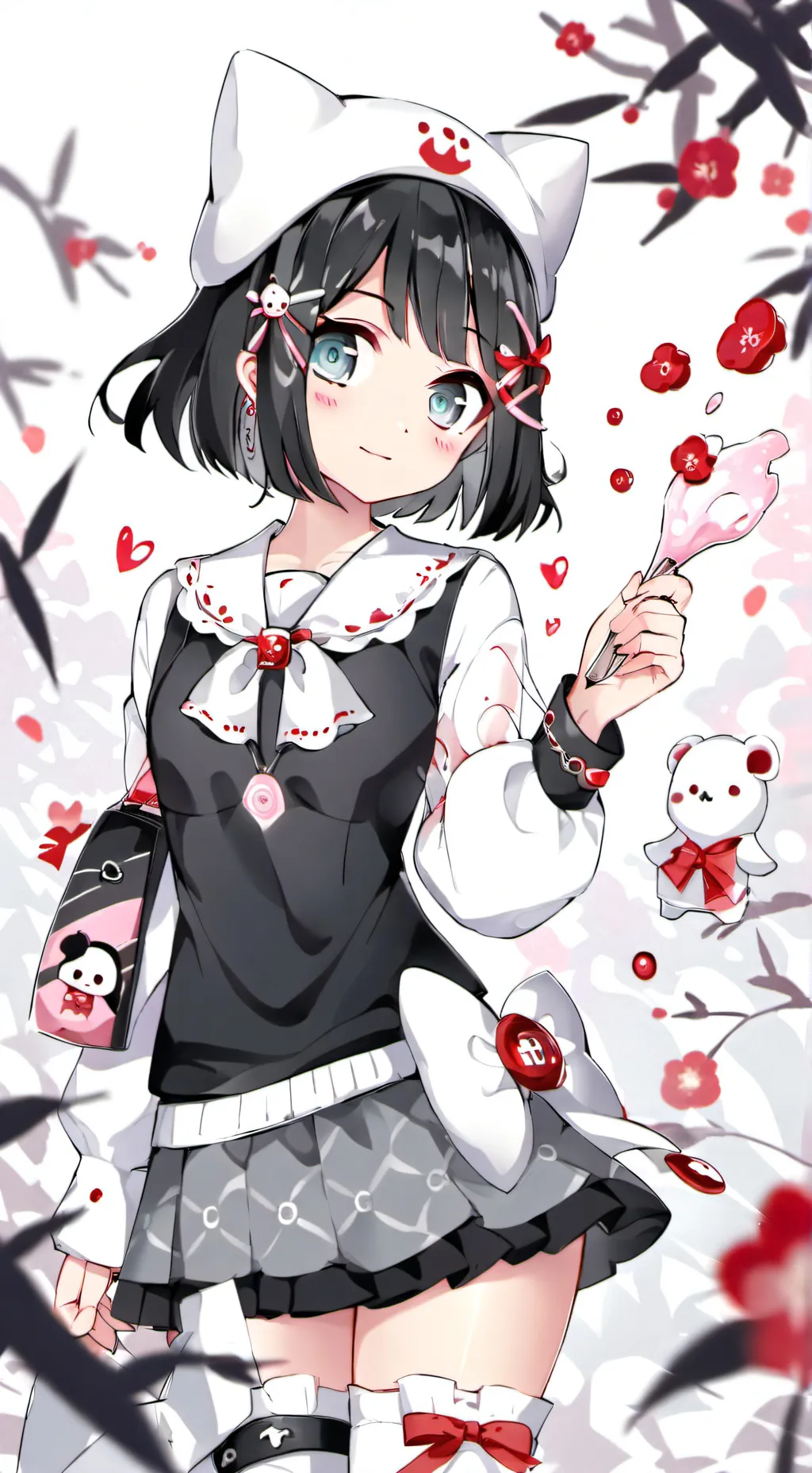 ai character: mha squid game background