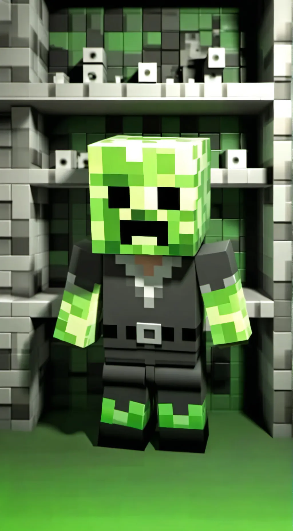 ai character: Creeper background