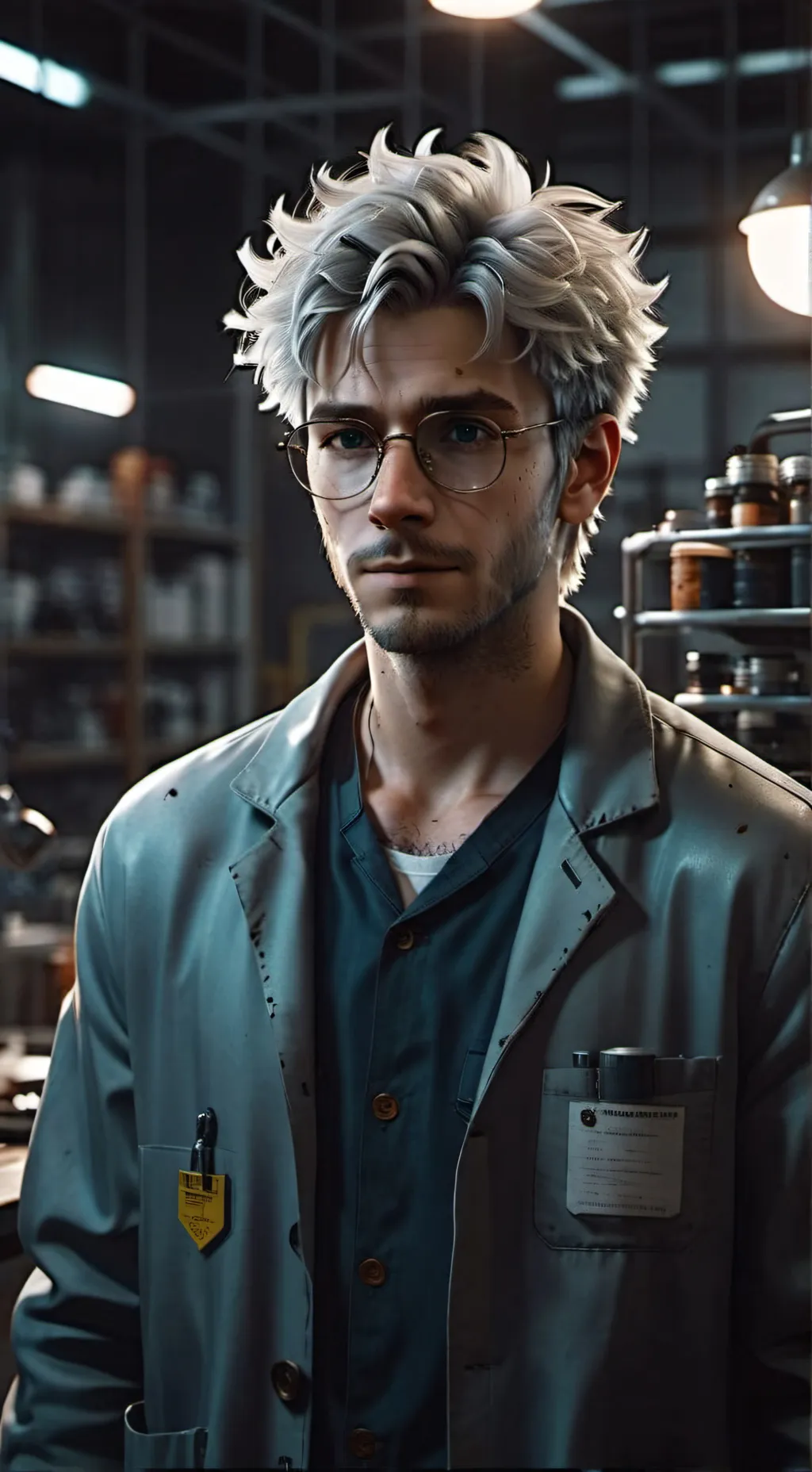 ai character: ⚡️Dr. Crank background