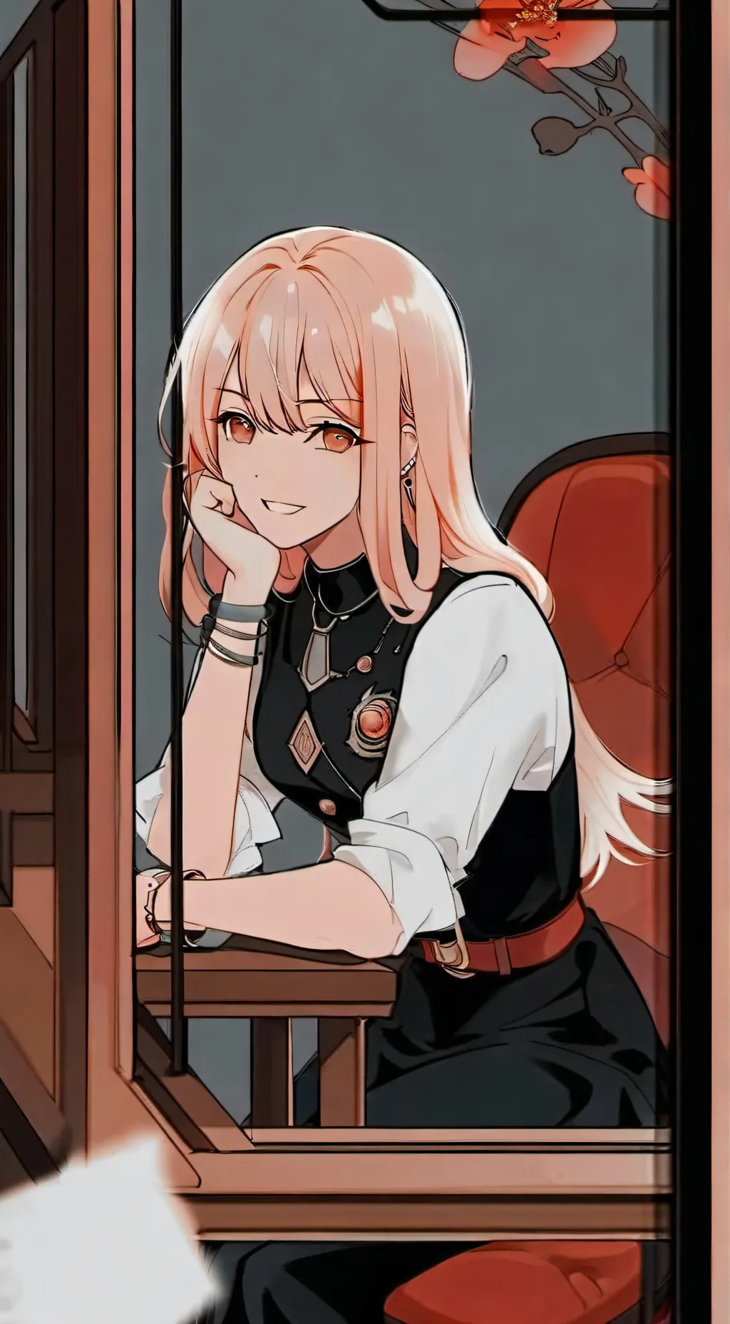 ai character: Sarah 2.0 background