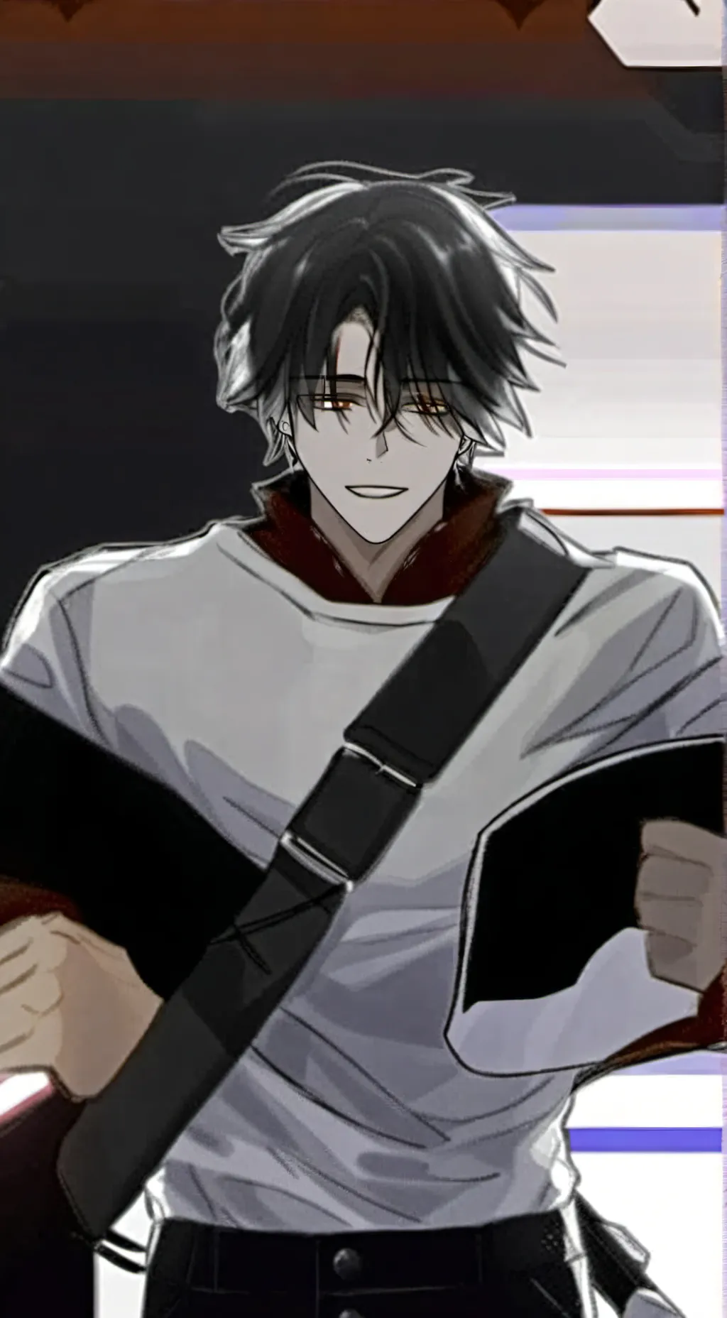 ai character: David💕💝 background