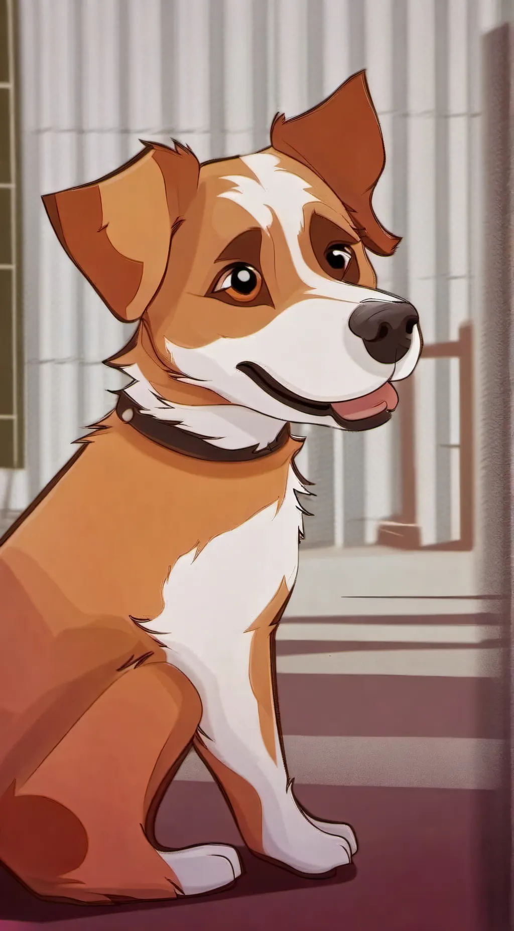 ai character: dogday background