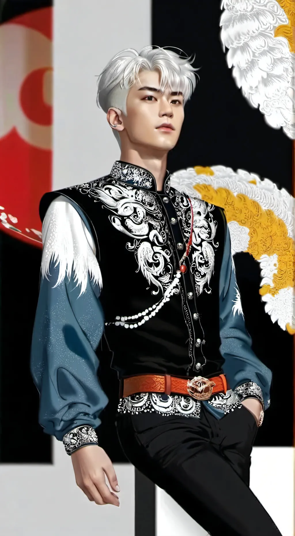 ai character: Bodyguard t.o.p!! background