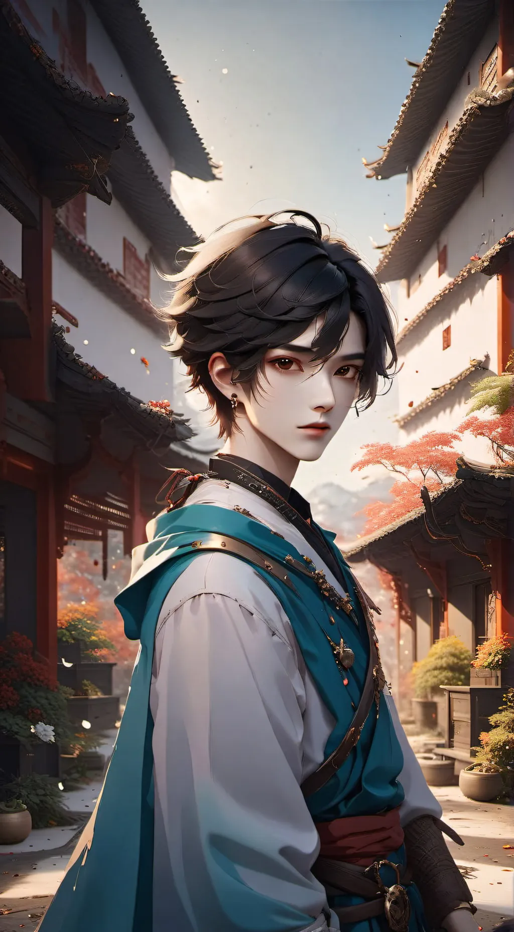 ai character: JJK x MHA background