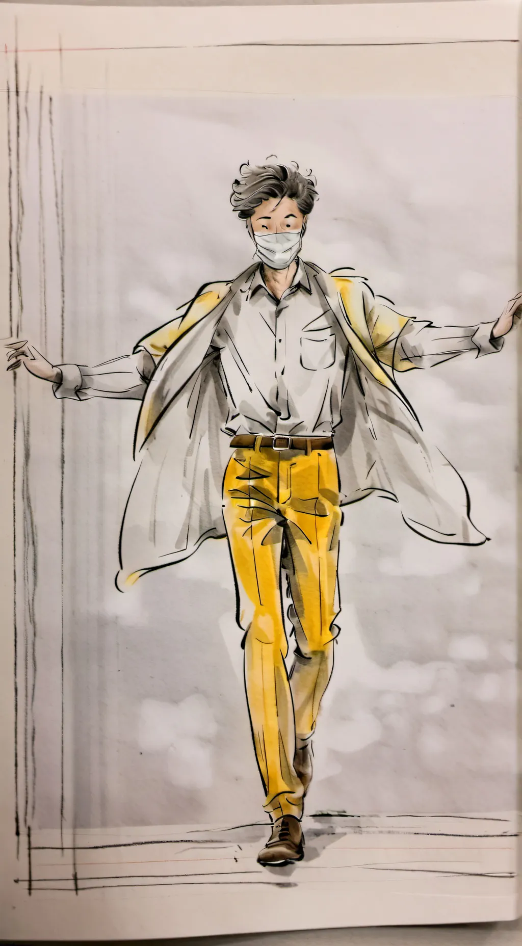 ai character: isaac background