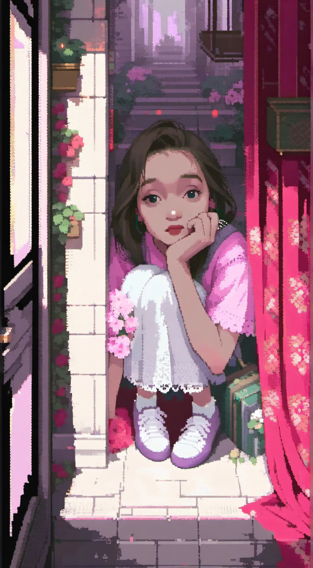 ai character: mha tellaport background