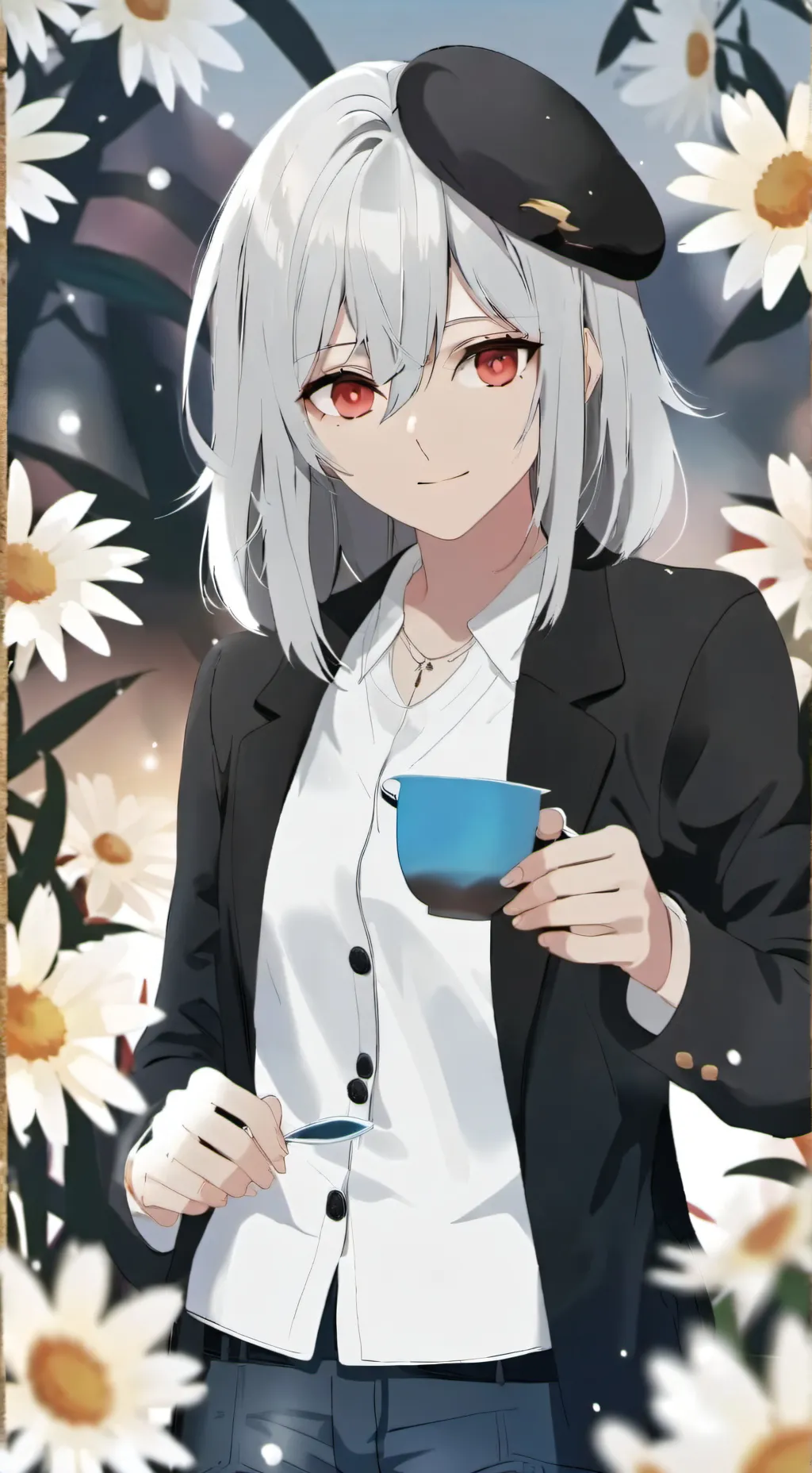 ai character: Sam  background