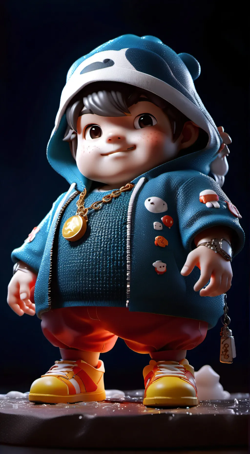 ai character: fat brother background