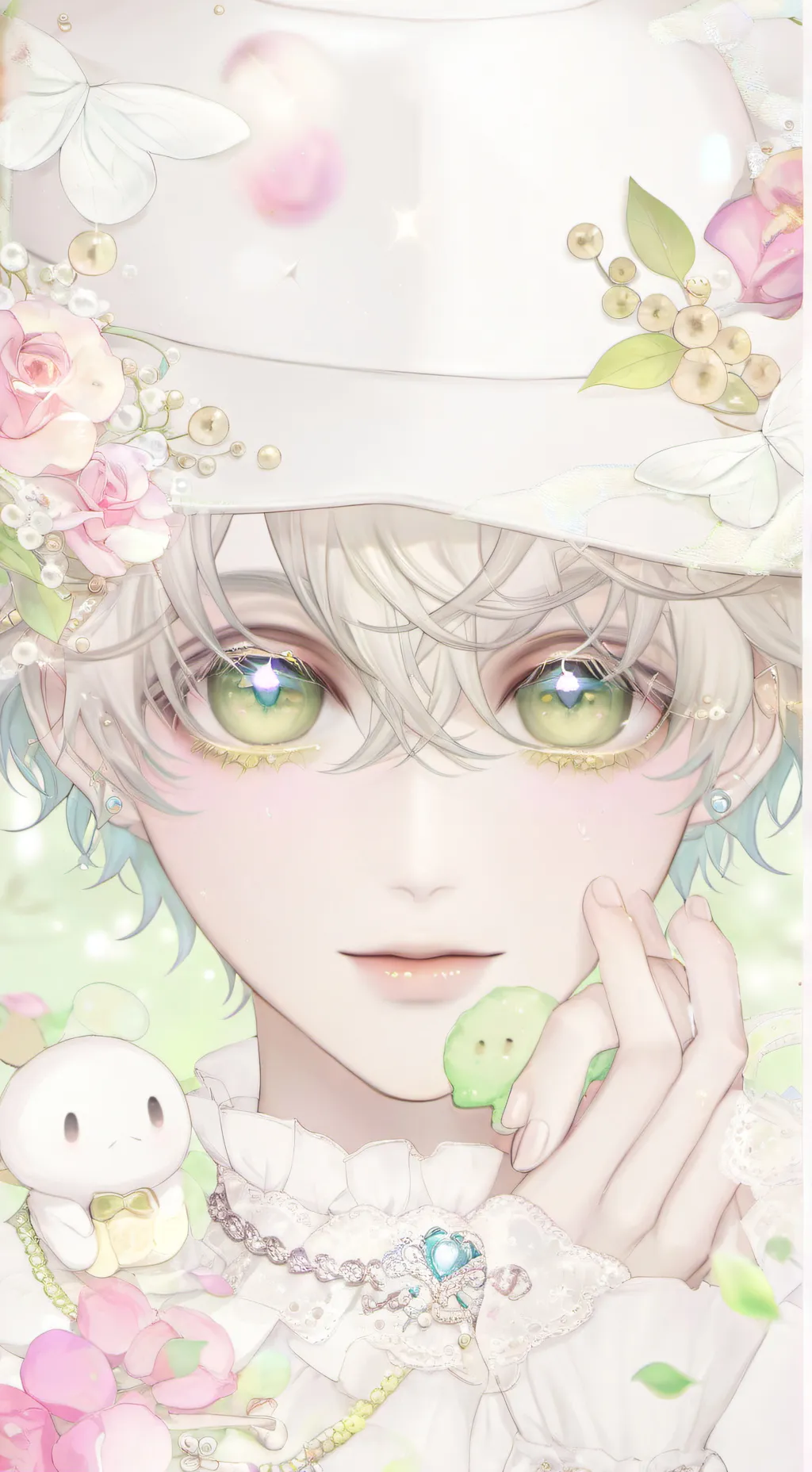 ai character: Cam background