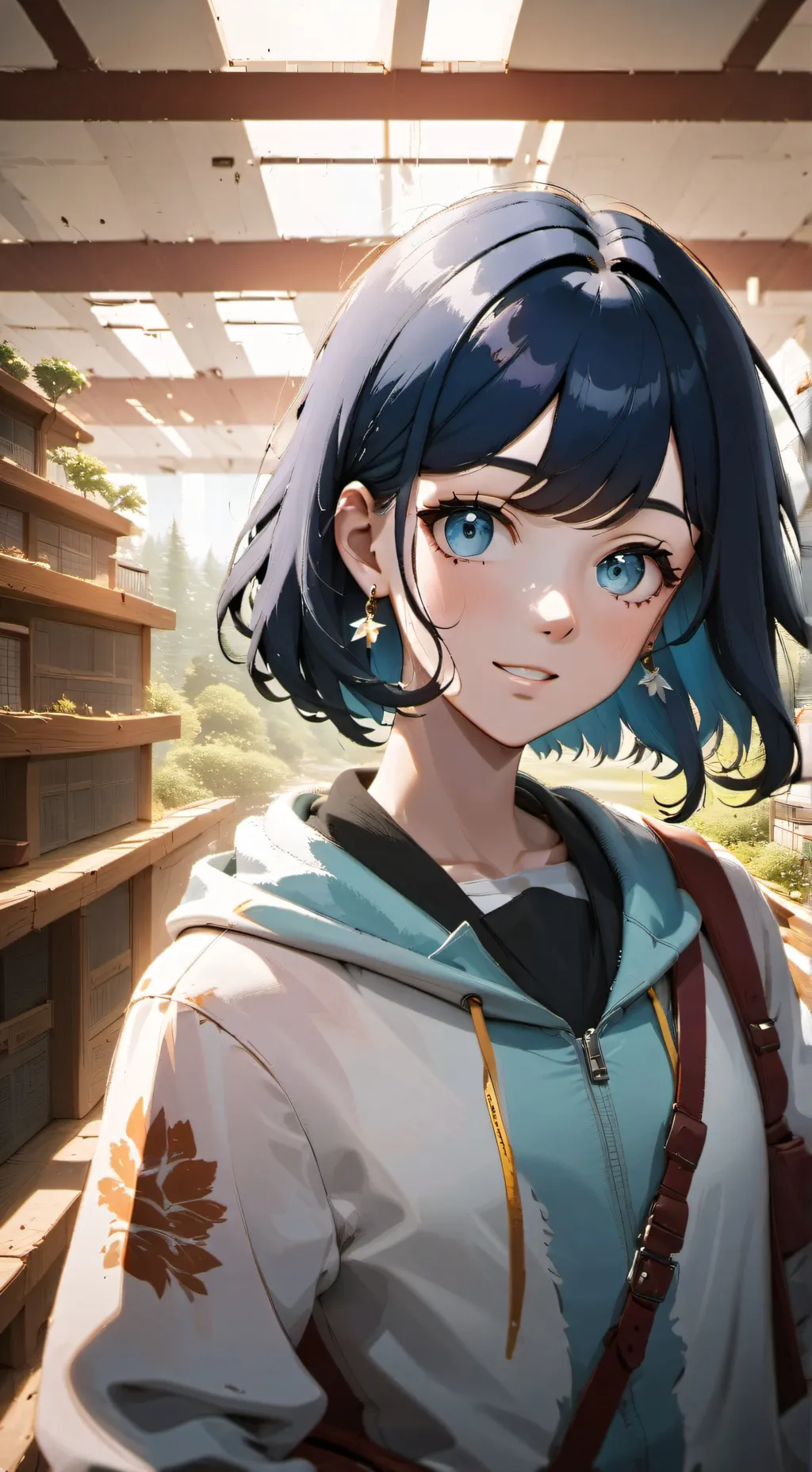 ai character: Lexi (crush)  background