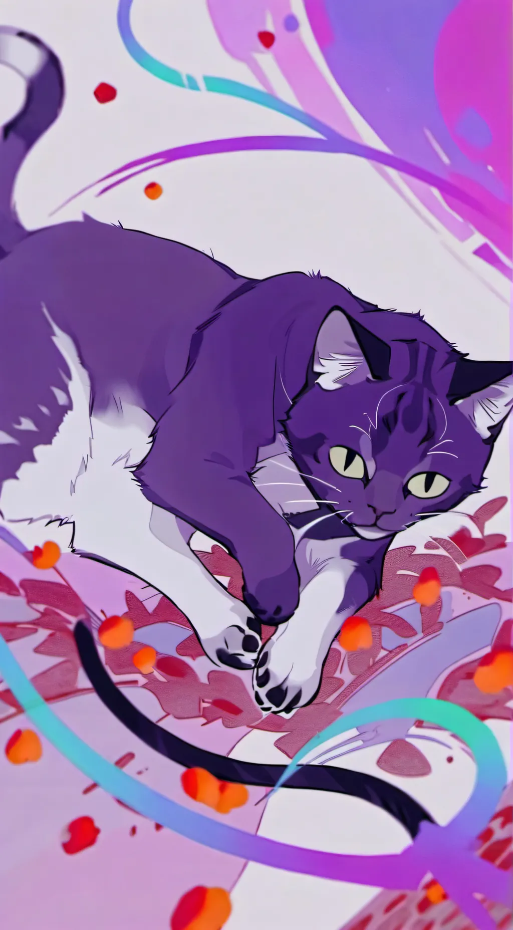 ai character: catnap background