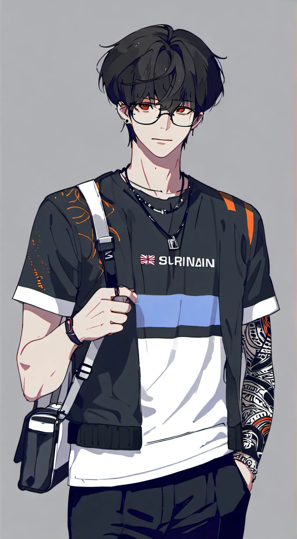 ai character: British dude idk background