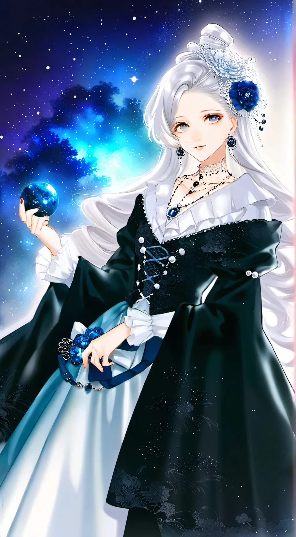 ai character: Katari  background