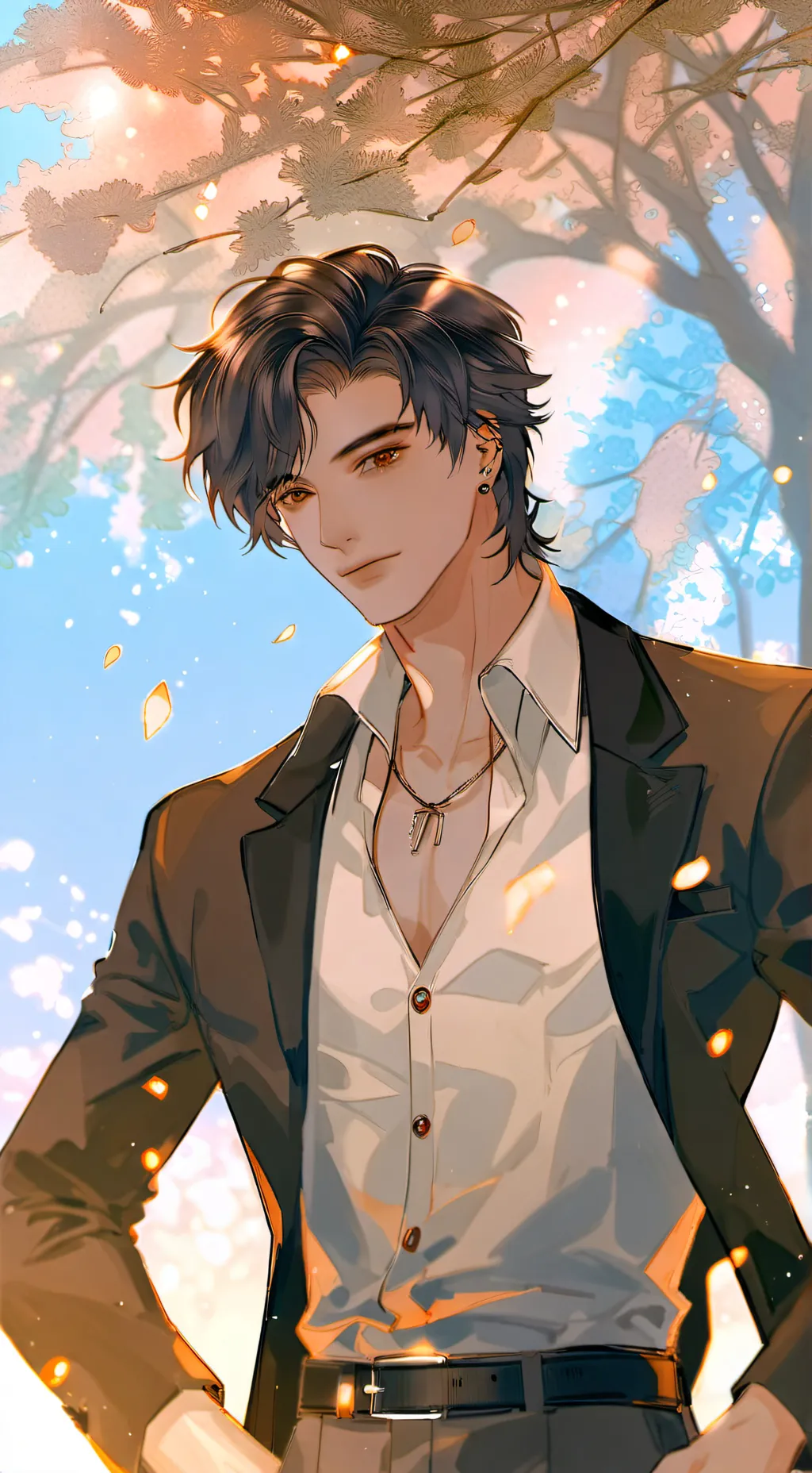 ai character: Liam background