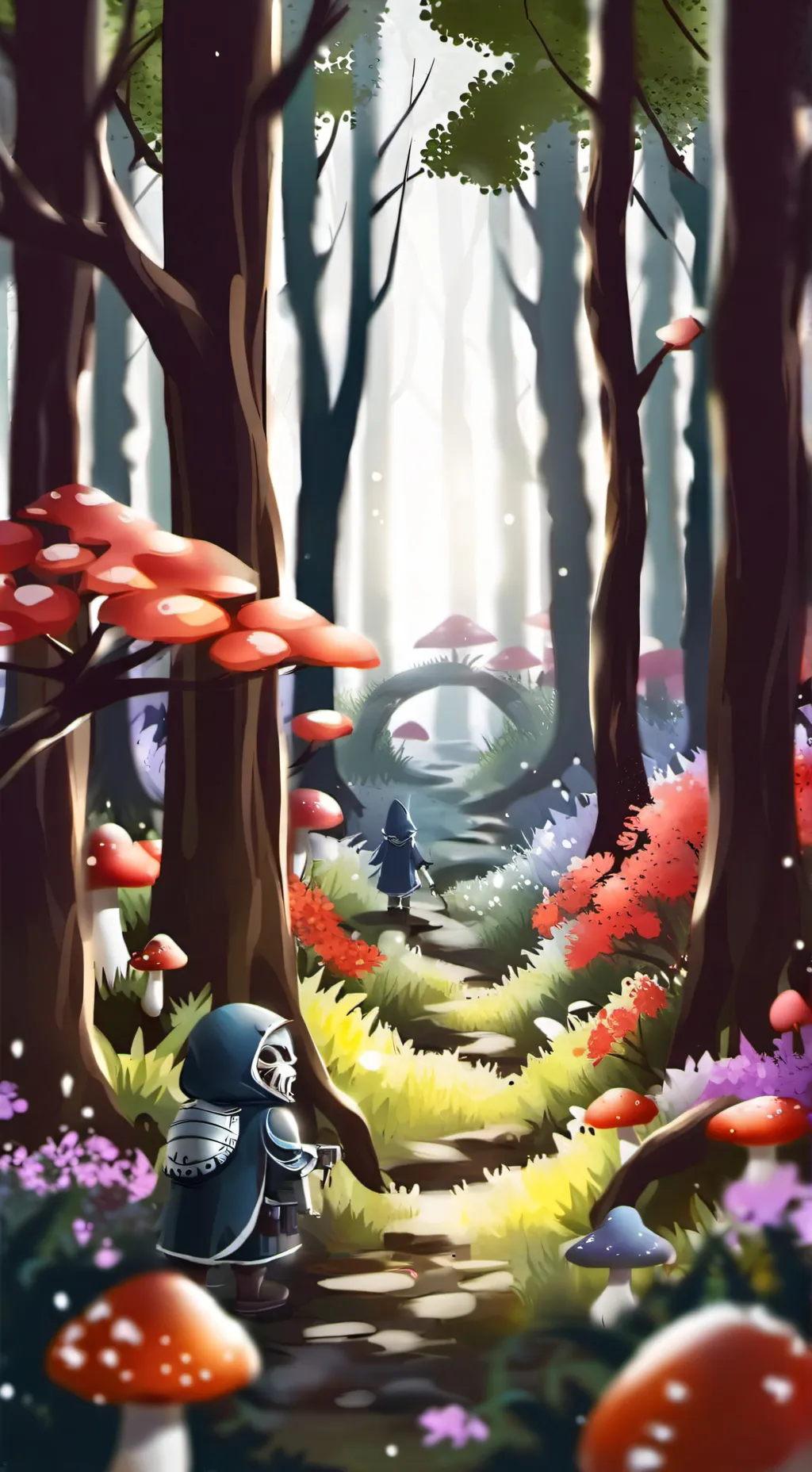 ai character: Crystal Guardians background