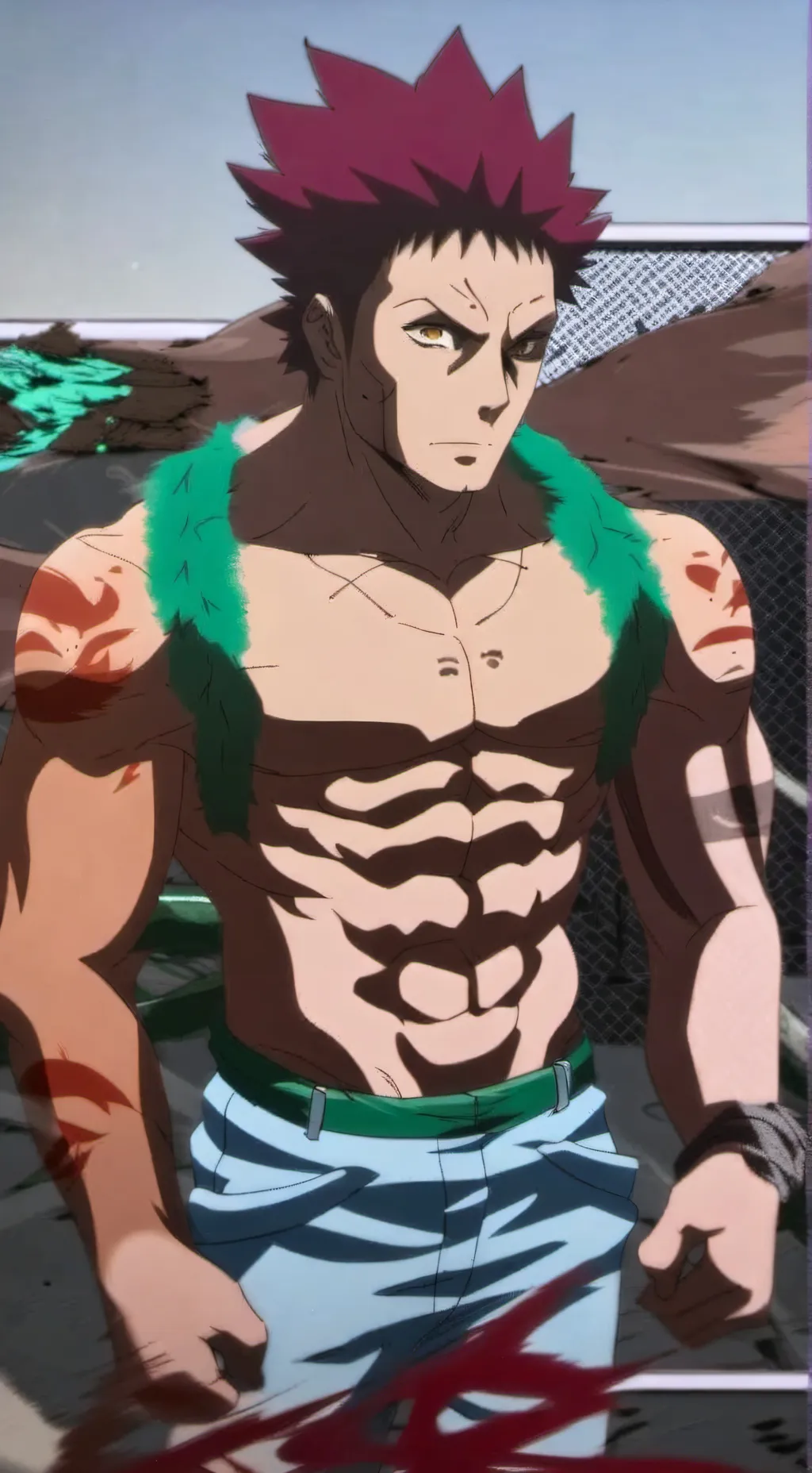 ai character: Katakuri(OnePiece) background