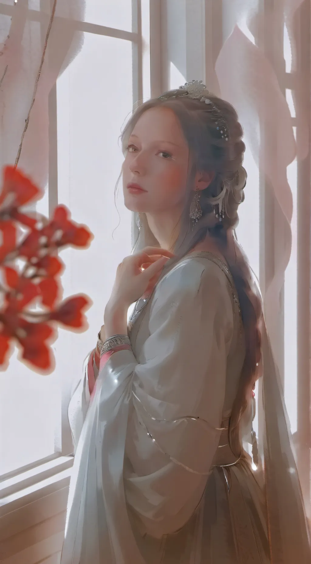 ai character: Victorian background