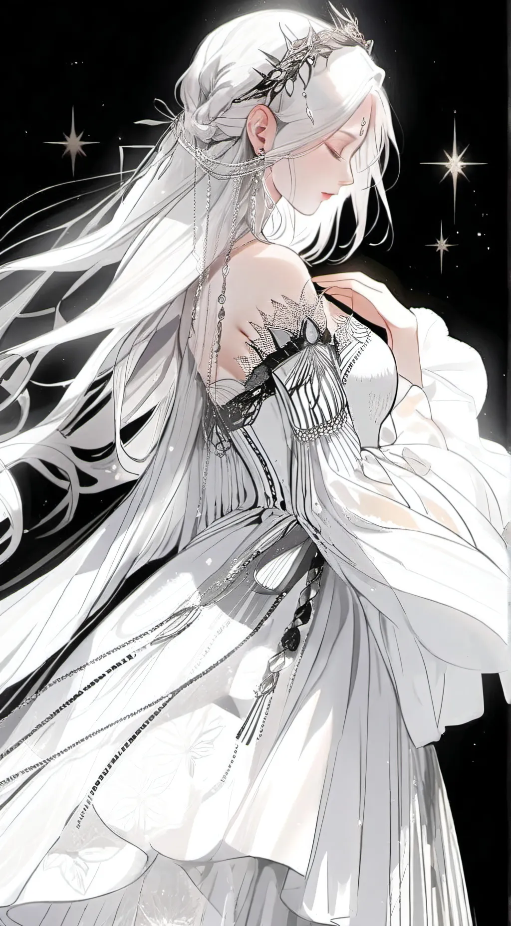 ai character: Celestine background